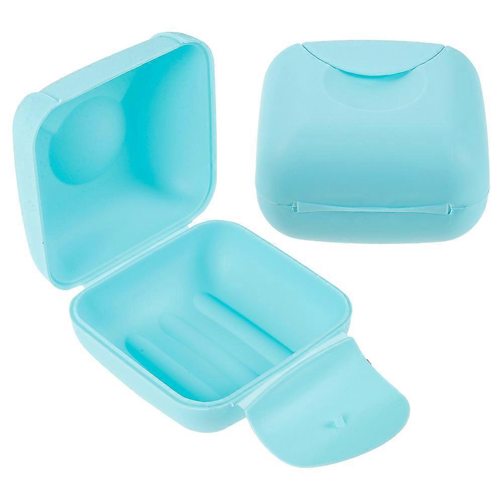 Container Plastic Storage Box for Storage 10Pcs Blue