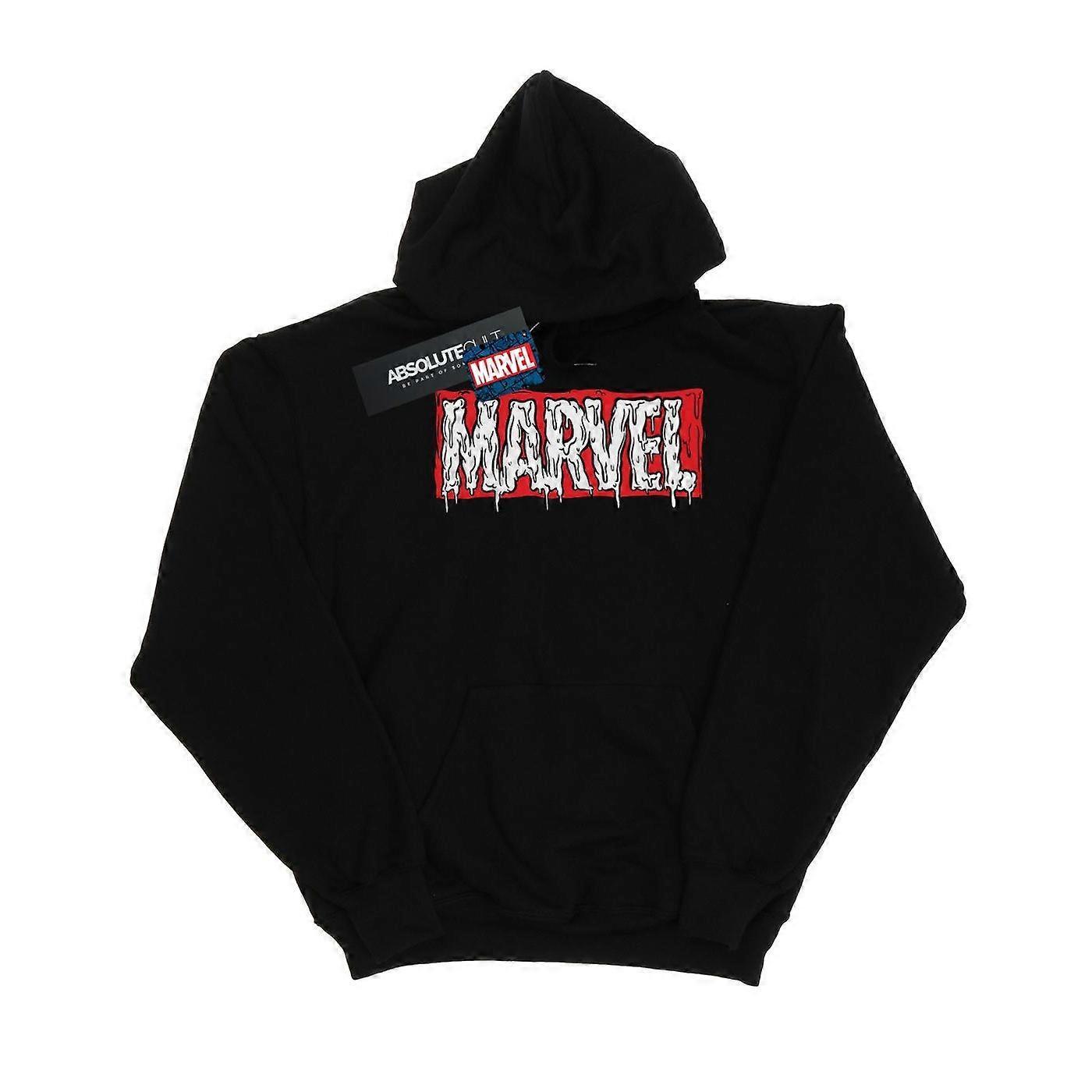 Marvel Jungen Kapuzenpullover mit Tropflogo