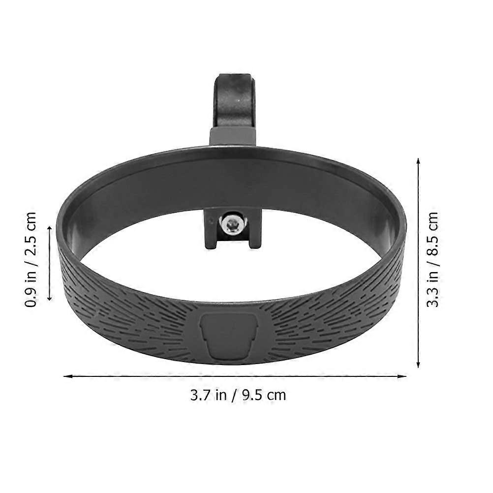 Water Bottle Carrier Bike Bottle Holder Handlebar Bicycle Stroller Aluminum Black Cup Holder for Daily Use 1Pack