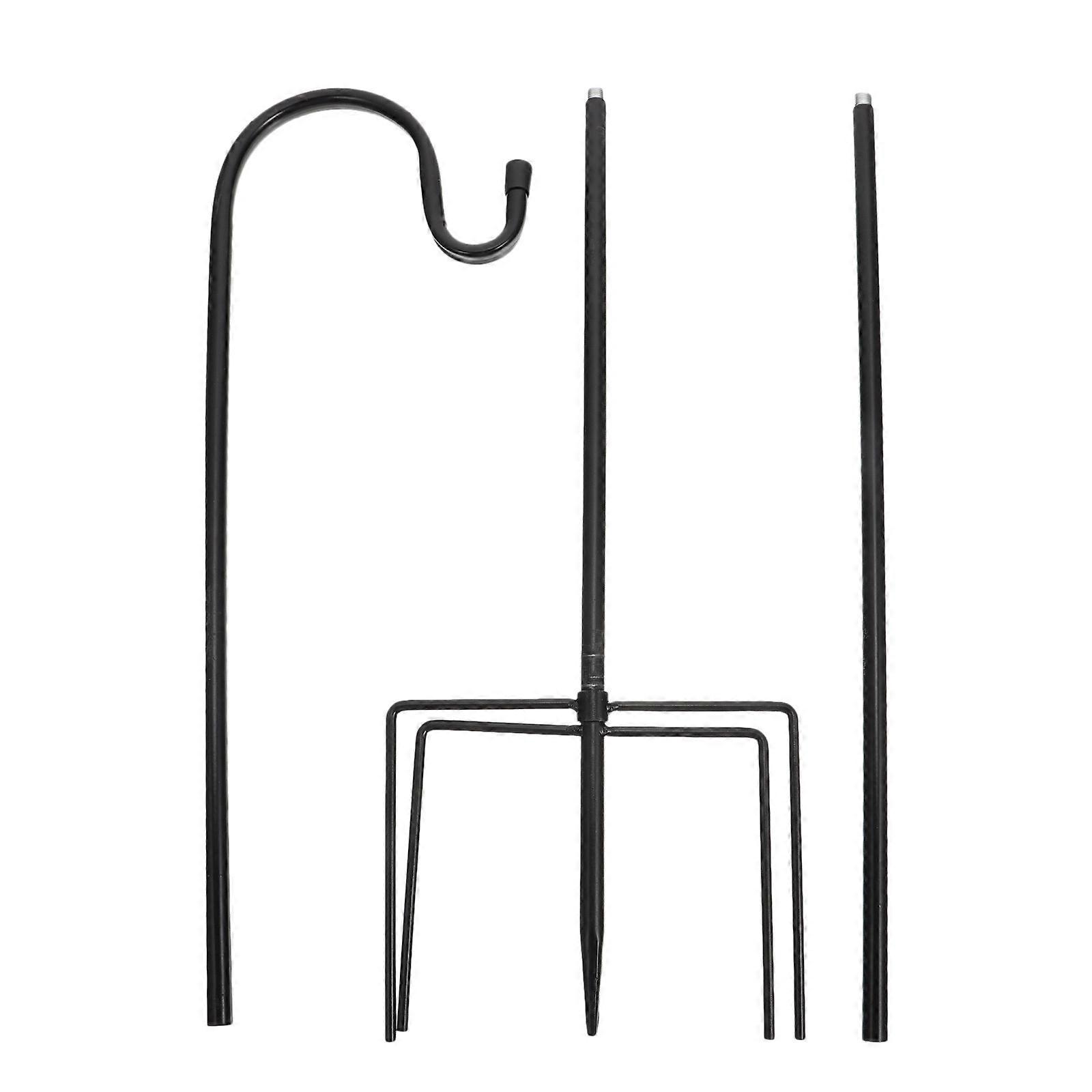 Shepherd Hook Garden Hanging Hook for Flowerpot Lamp 2Pcs