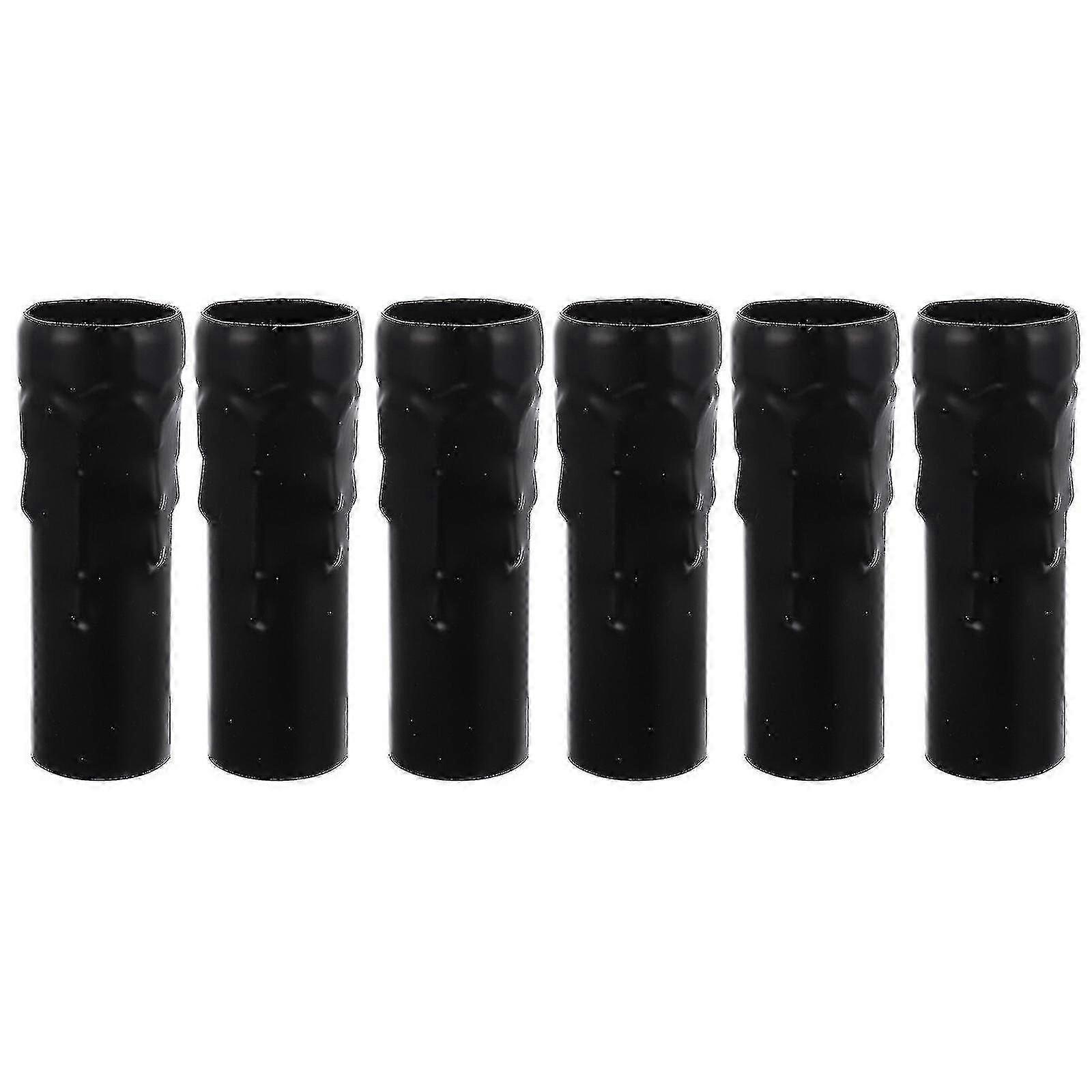 6pcs Chandelier Candle Sleeves E14 Candle Socket Covers Candelabra Base Covers