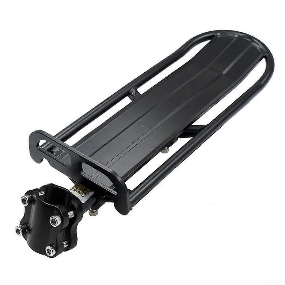 Bicycle Rear Rack Quick Release Aluminum Alloy Construction 34cm x 12cm Mountain Bike Carrier for Commuting