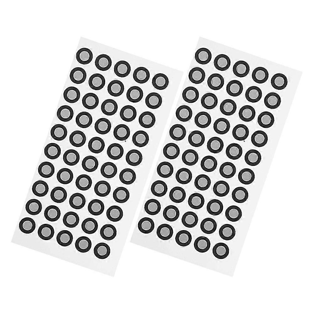 Scanner Reflective Markers Reference Marker Points For Movement Capture And Measurement Tasks Black Reflective Material 2Sheets