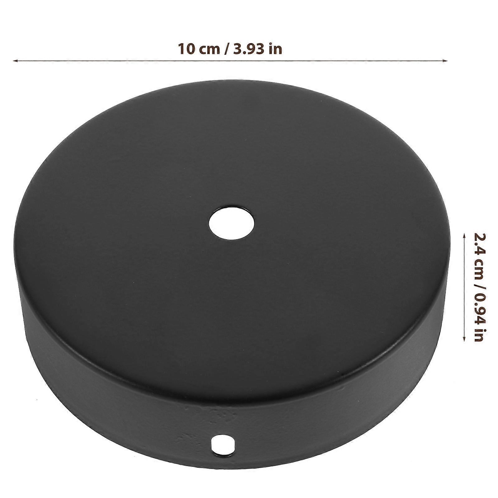 Light Fixture Mounting Plate Metal Ceiling Cover with 4Sets for Home Lighting