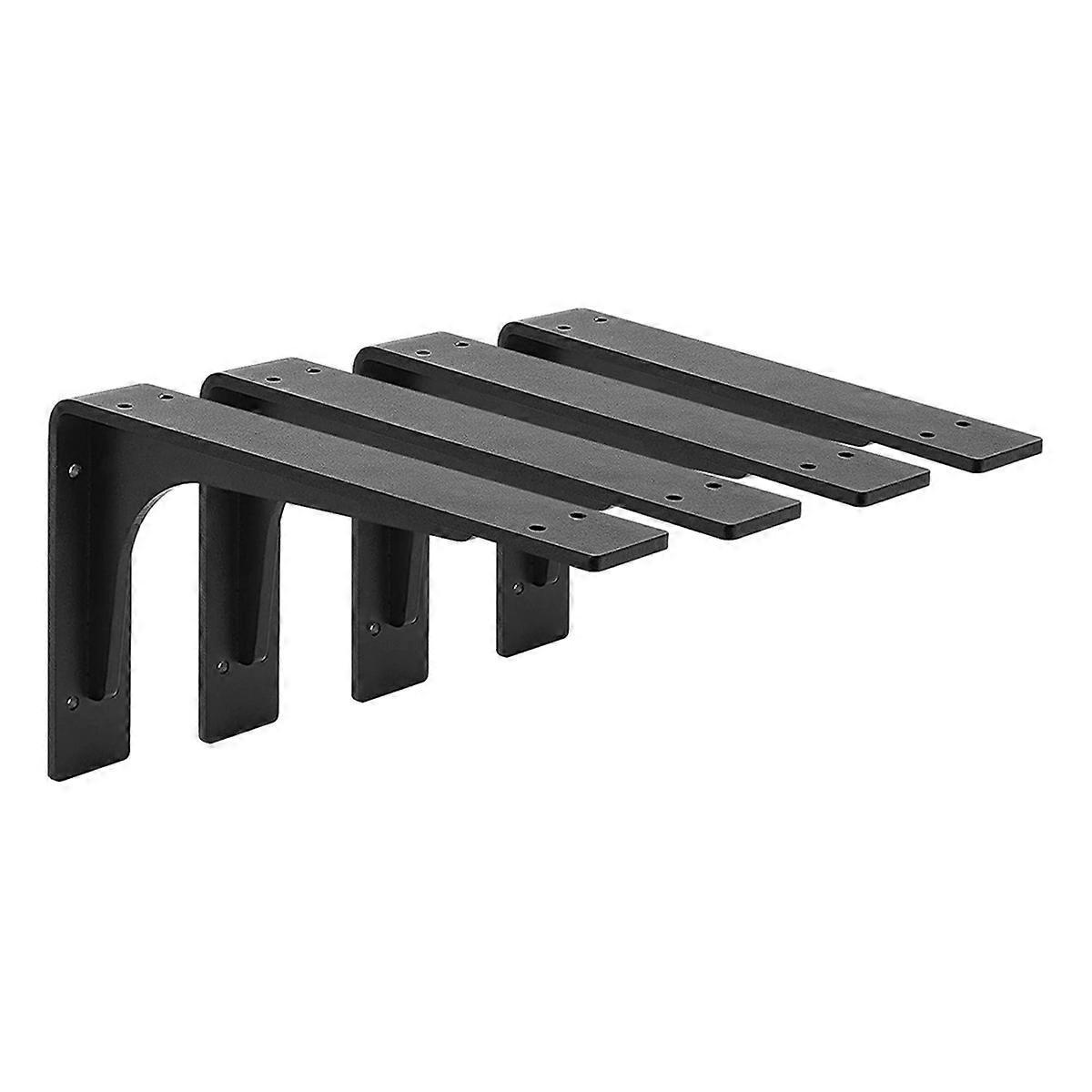 9.5" Shelf Bracket,L Shelf Brackets,Premium Metal Heavy Duty Shelf Bracket,High Strength Mounting Ha