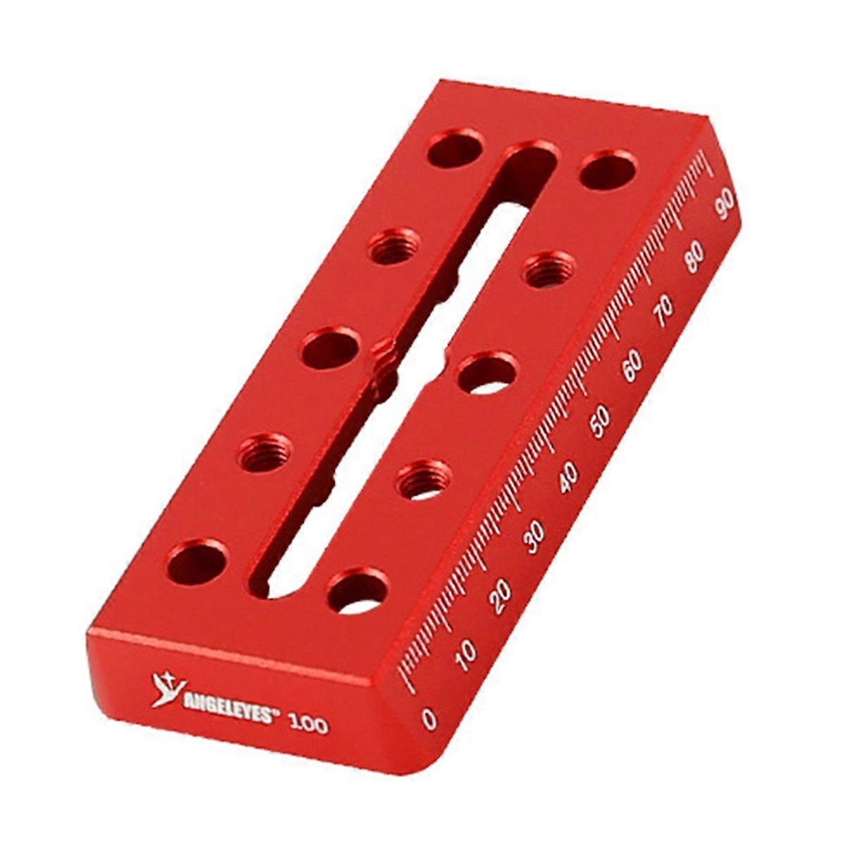 Angeleyes Narrow Orbit Dovetail Plate with Scale Astronomical Telescope Guide Rail Guide Star Instrument Accessories 100mm