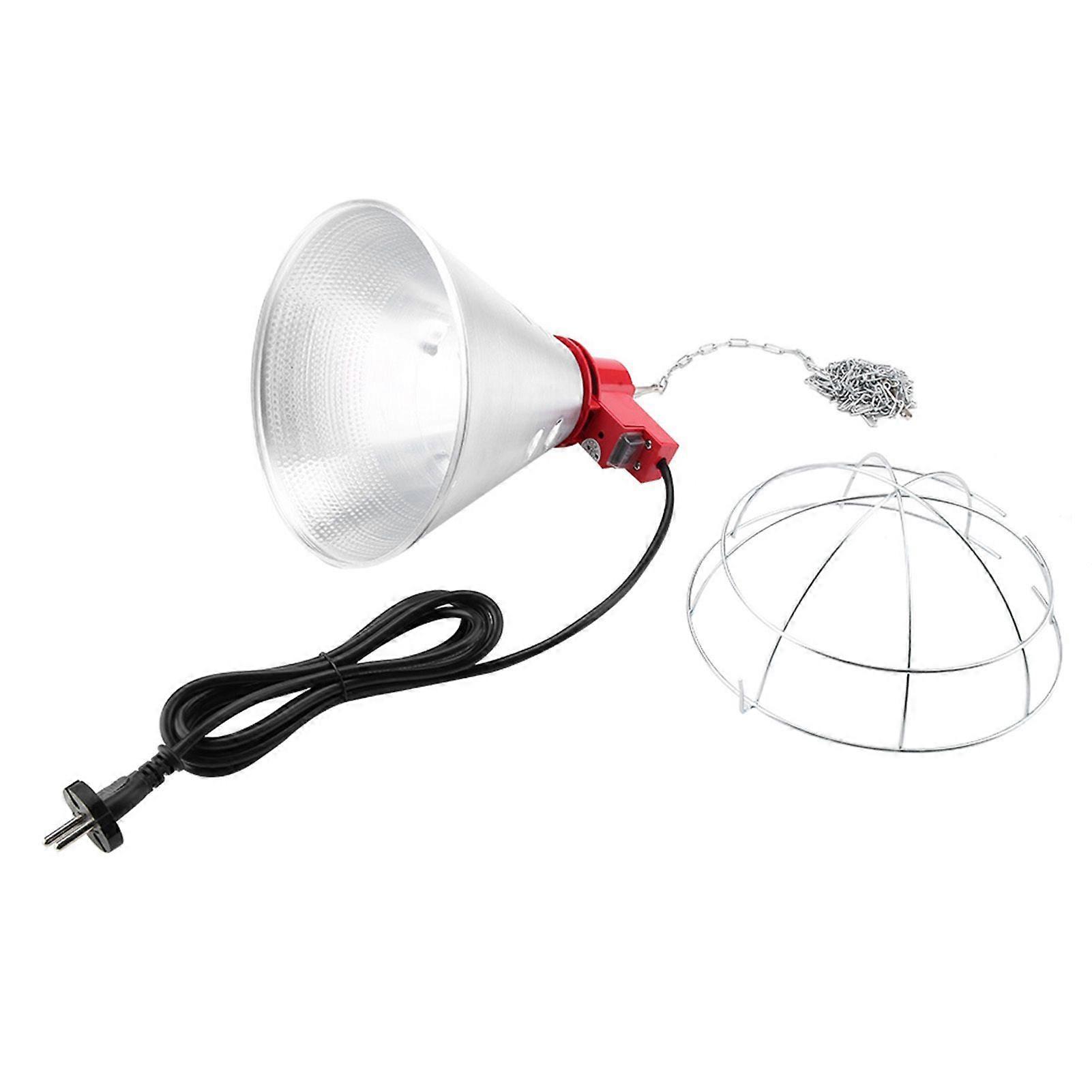 Poultry Insulation Lamp Shade Infrared Heat Lamp Lampshade Poultry Heating Lamp Cap for Chicks Pig Poultry