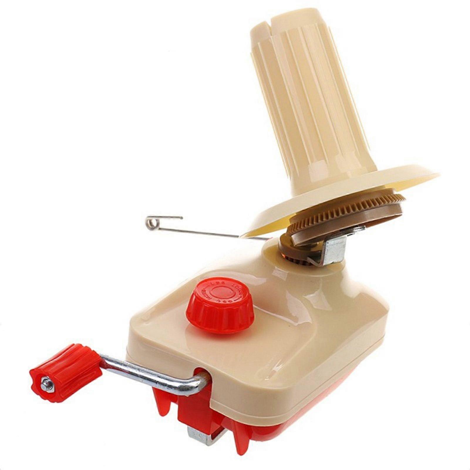 Manual Yarn Winder Hand Operated Portable Wool Ball Spinner for Knitting Crocheting DIY Beginners Professionals