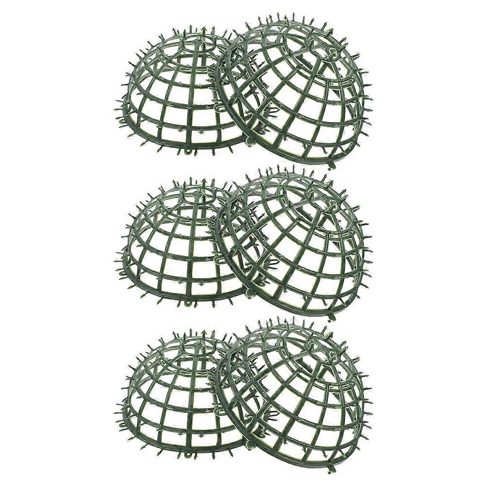 Artificial Plant Topiary Ball Holder for 9Pcs Plastic Flower Frame Rack