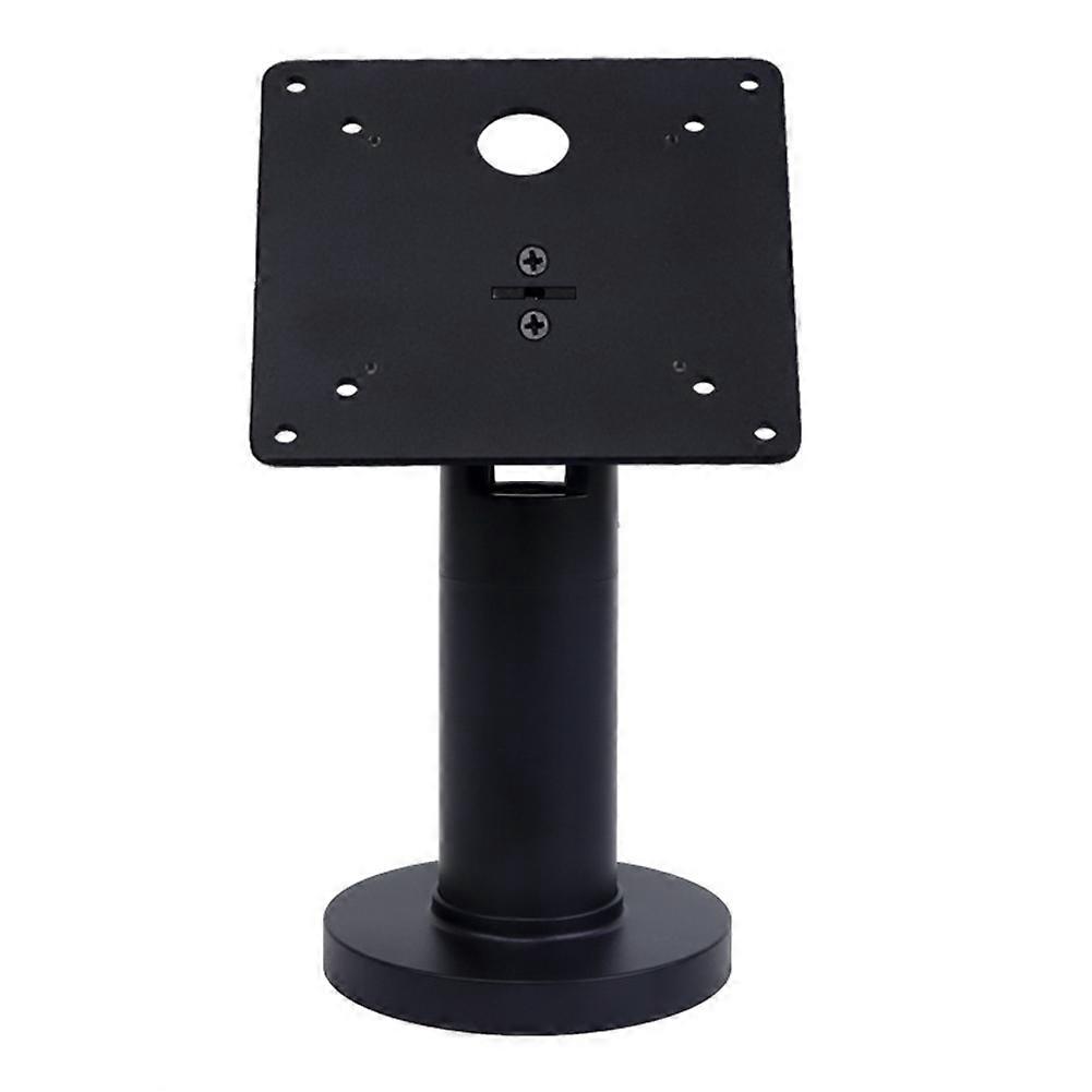 180 Tilting 360 Rotating Metal Mount Support 75x75 100x100 VESA-Used As Desktop Stand or Wall Mount(Black)