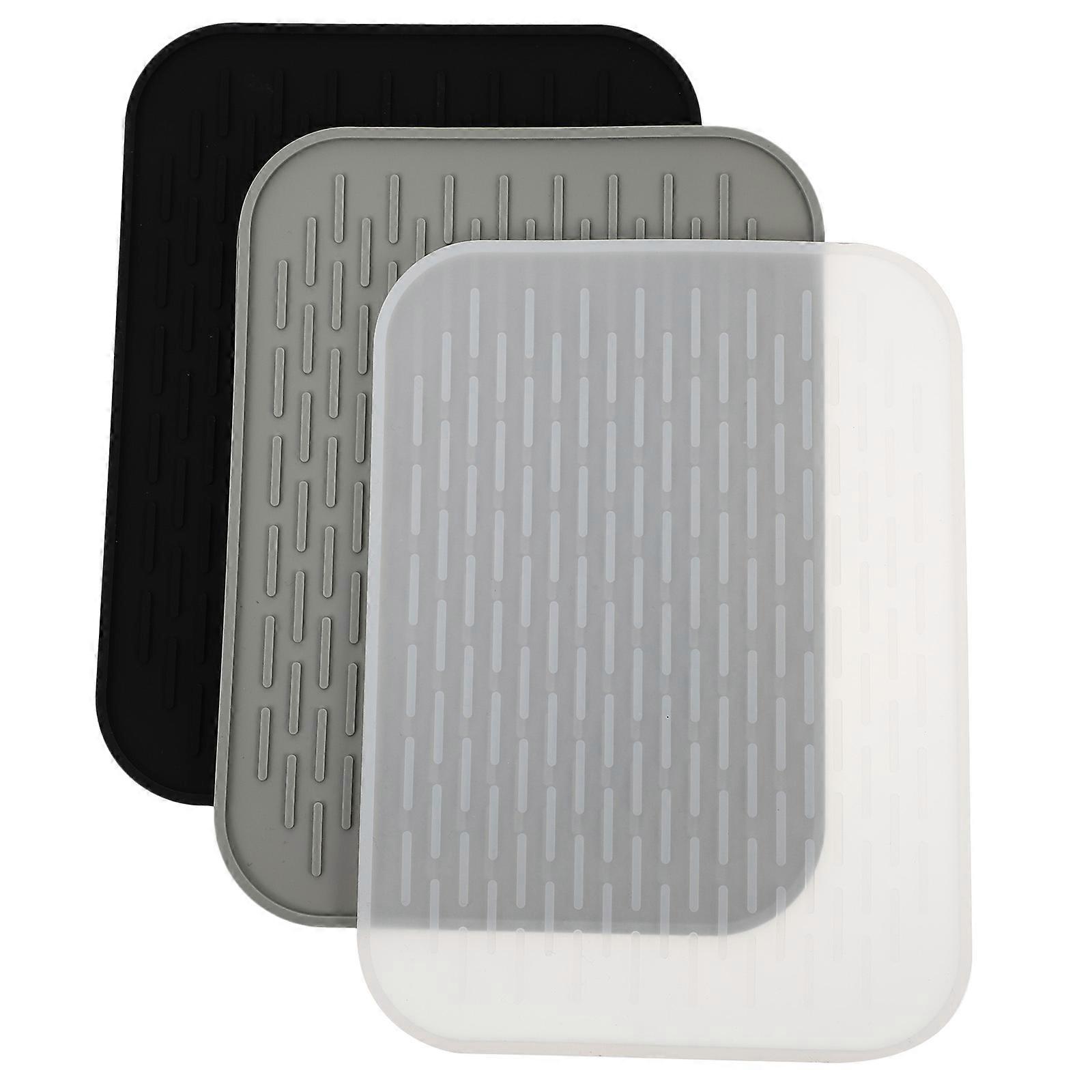 Heat Insulation Silicone Mat for Kitchen Draining Purpose 6Pcs