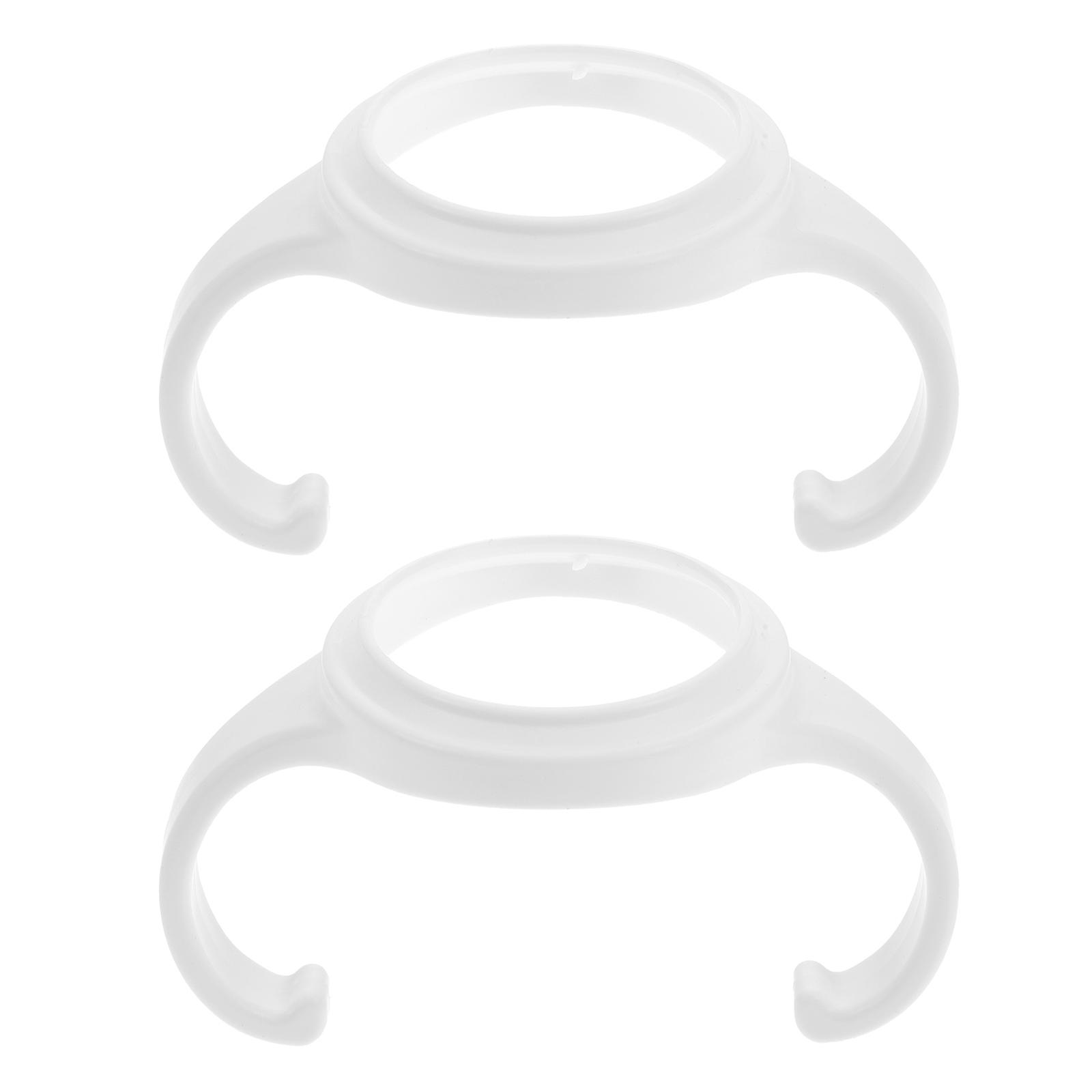 Anti-scald Feeding Bottle Handle 4Pcs Ideal For Infants Everyday Use Encourages Independent Drinking With Ergonomic Design
