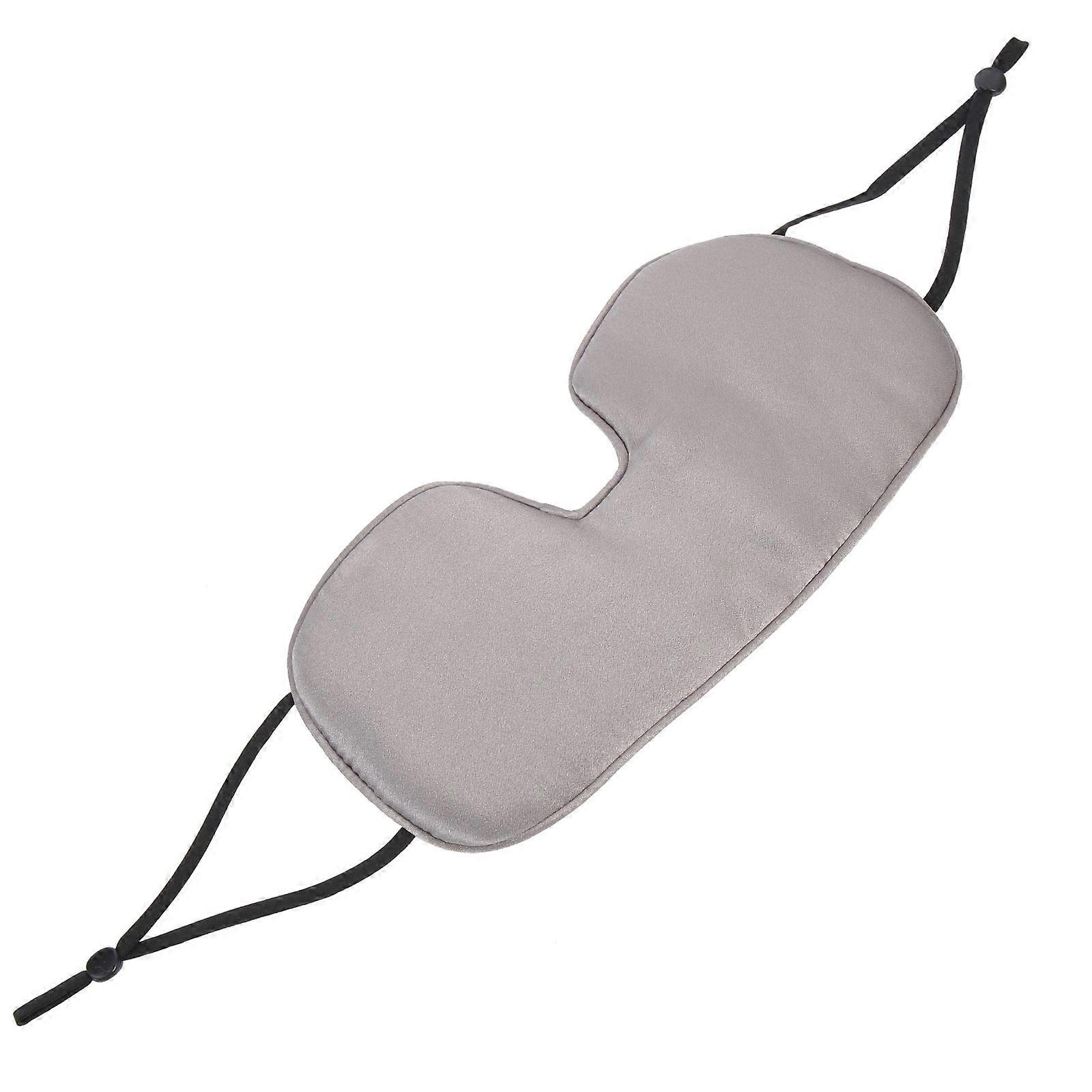 3Pcs Eye Patch Silk Eye Mask For Stress Relief Sleep Aid Suitable For Humans Grey For Travel And Napping