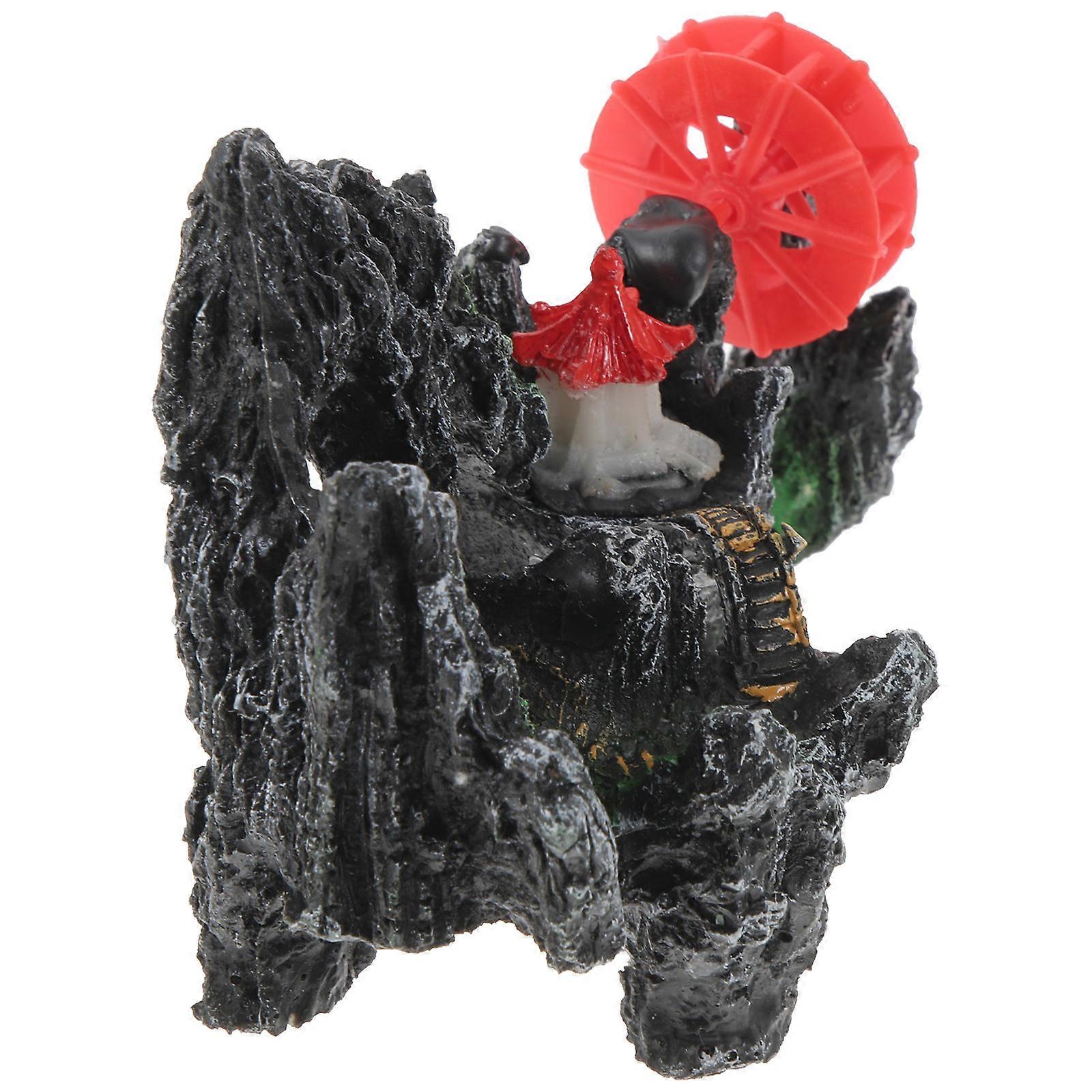 Resin Bridge Retro Arch Bridge for Turtle Climbing 2Pcs Set