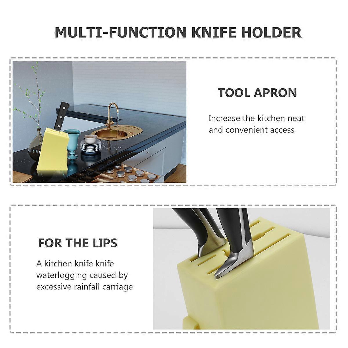 Plastic Holder Kitchen Storage Organizer for Storage Yellow