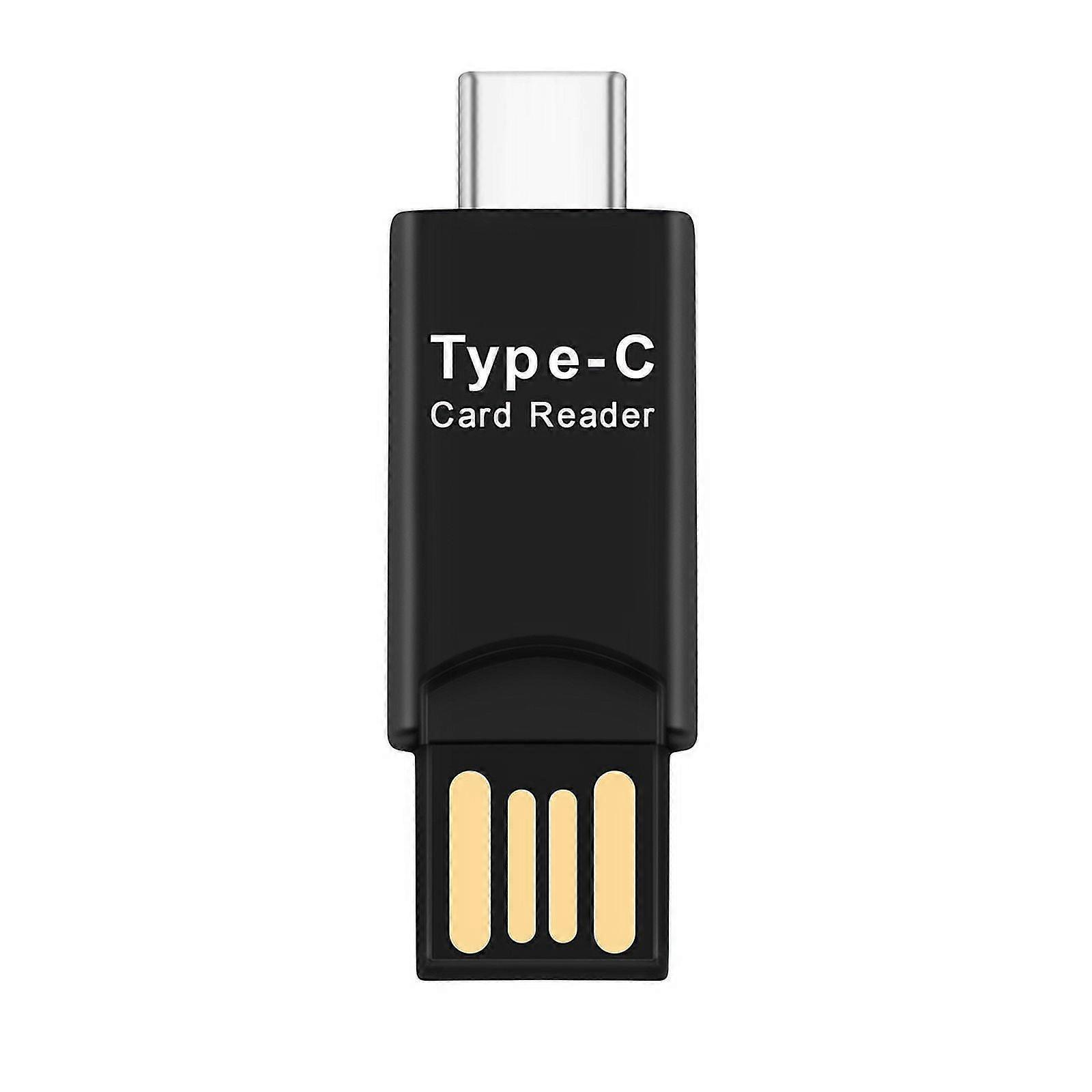 USB 3.1 Type C USB-C to -SD TF Card Reader Adapter for PC Cellphone