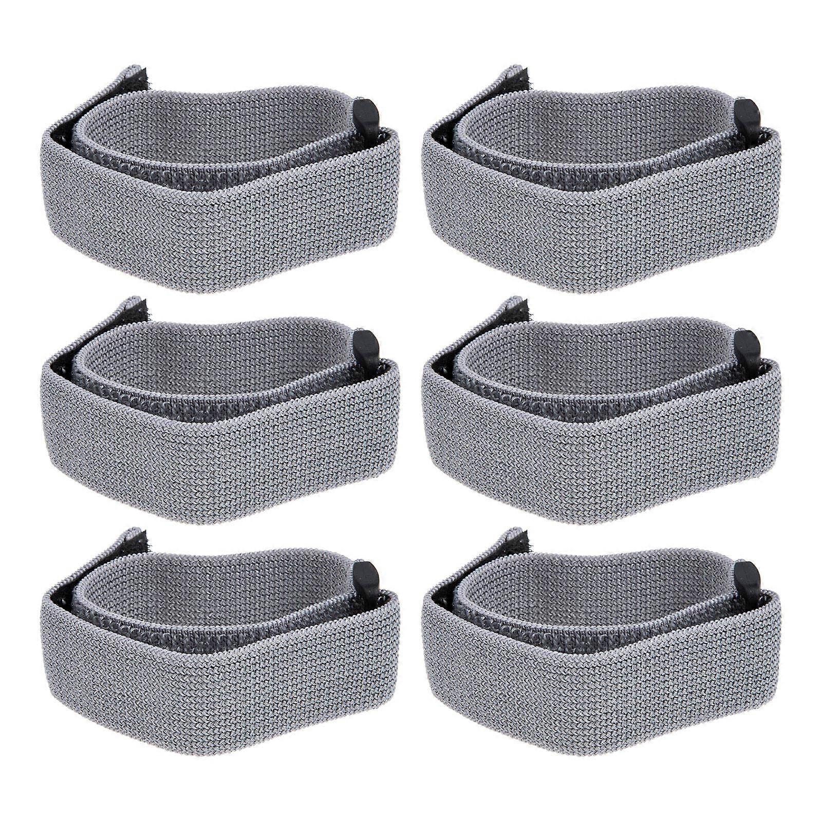 Elastic Fixing Straps Portable Lunch Container Fixing Straps Outdoor Dining High Elasticity 6Pcs