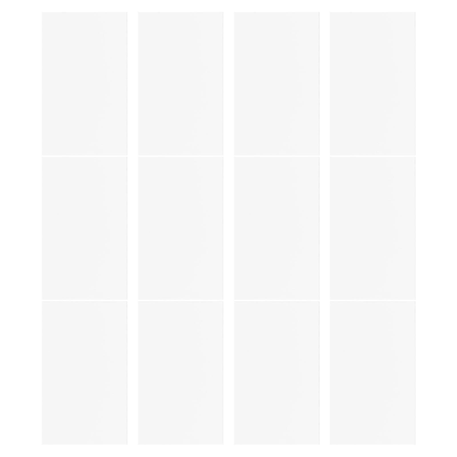 Acrylic Name Place Cards Clear Rectangle for Wedding Seating 80Pcs