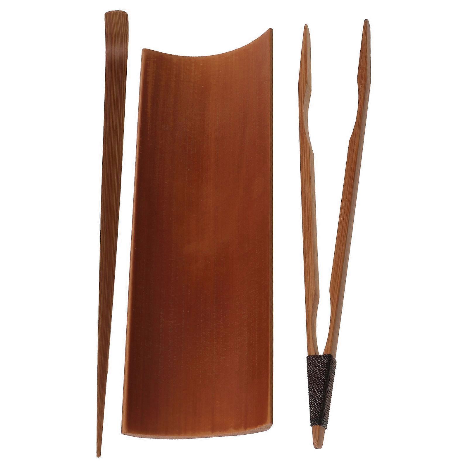 Bamboo Tea Accessories Tea Ceremony Utensil Set for Brewing 1Set