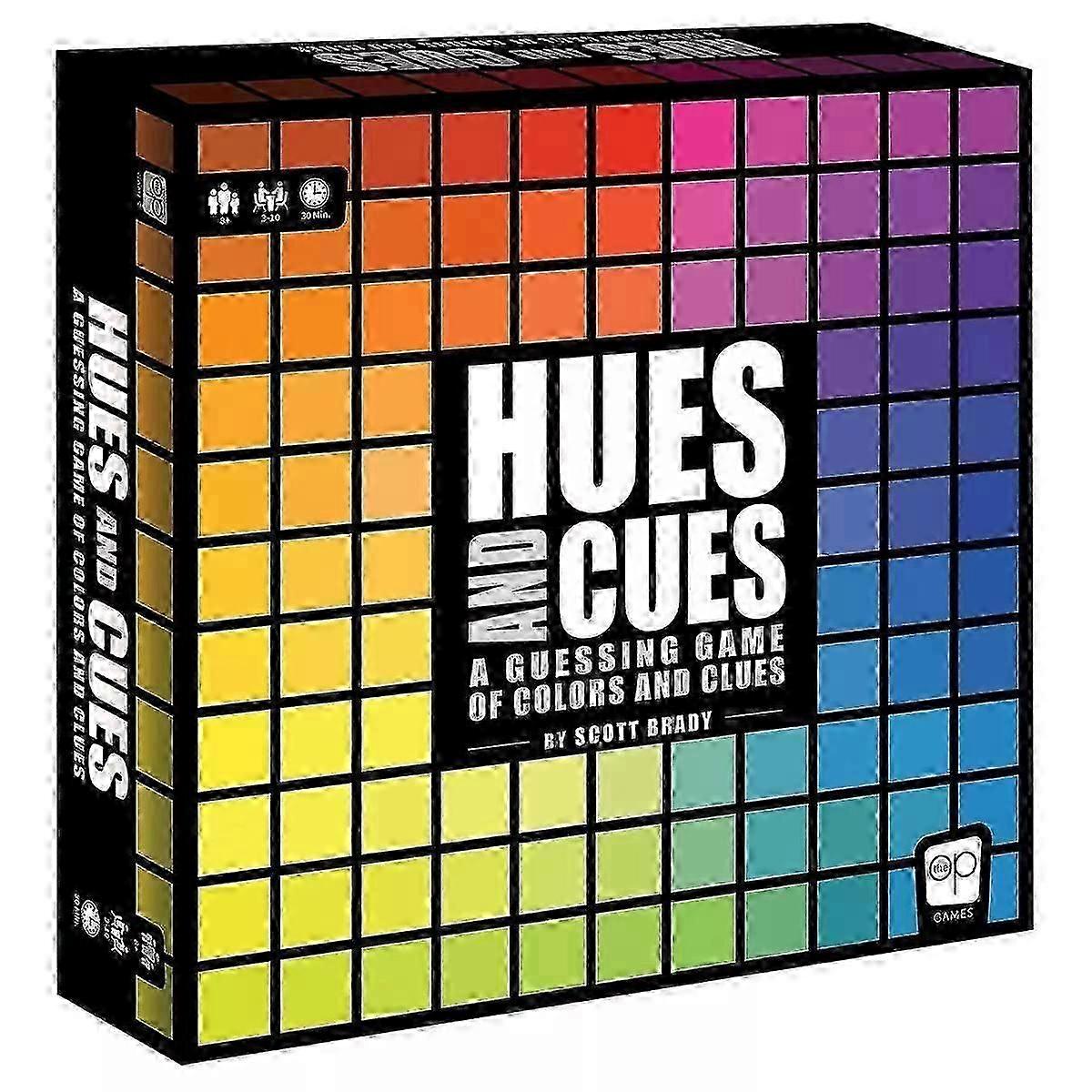 2025 Hues and Cues Board Game For 3-10 Players Ages 8+