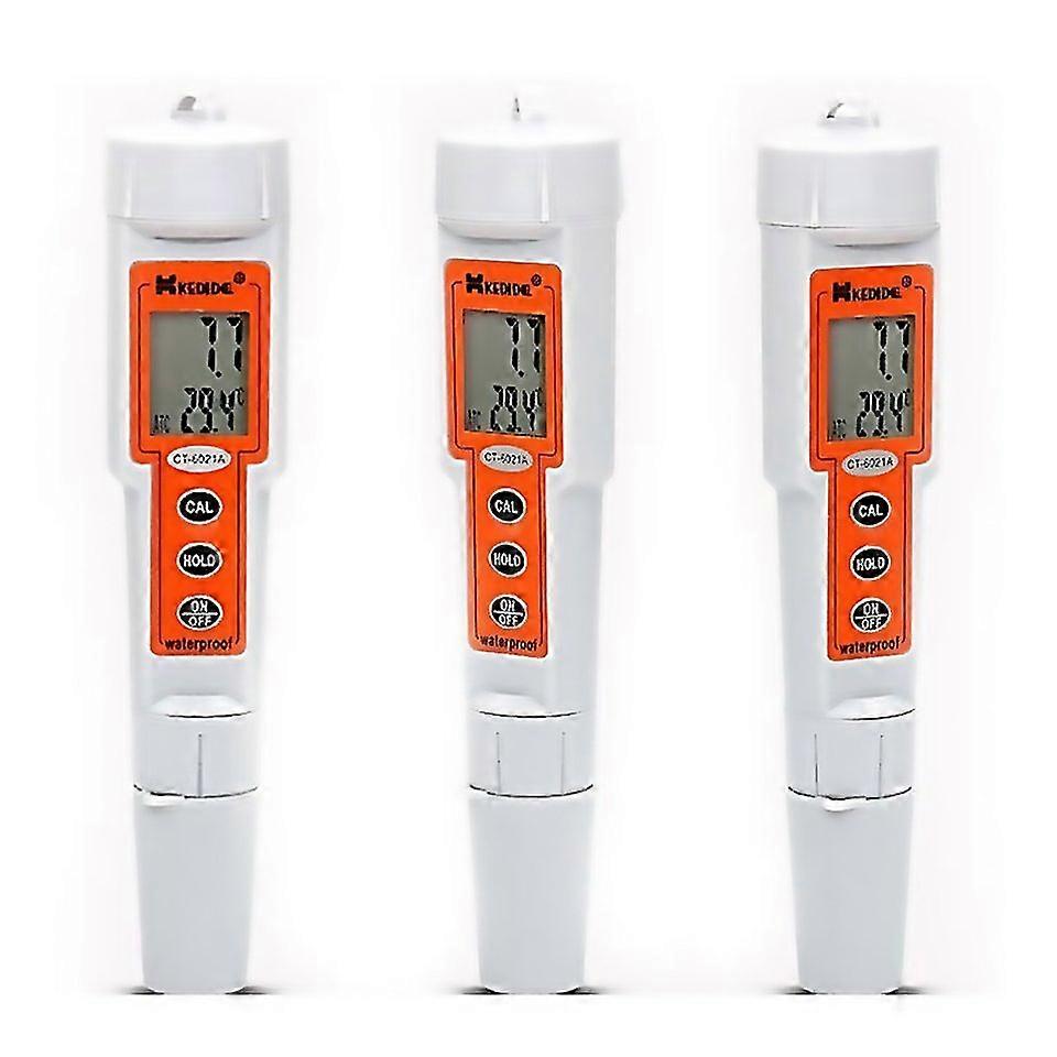 For Kedida Ct6322 Ph Conductivity Temp Meter Portable Lcd Digital Water Testing Measurement