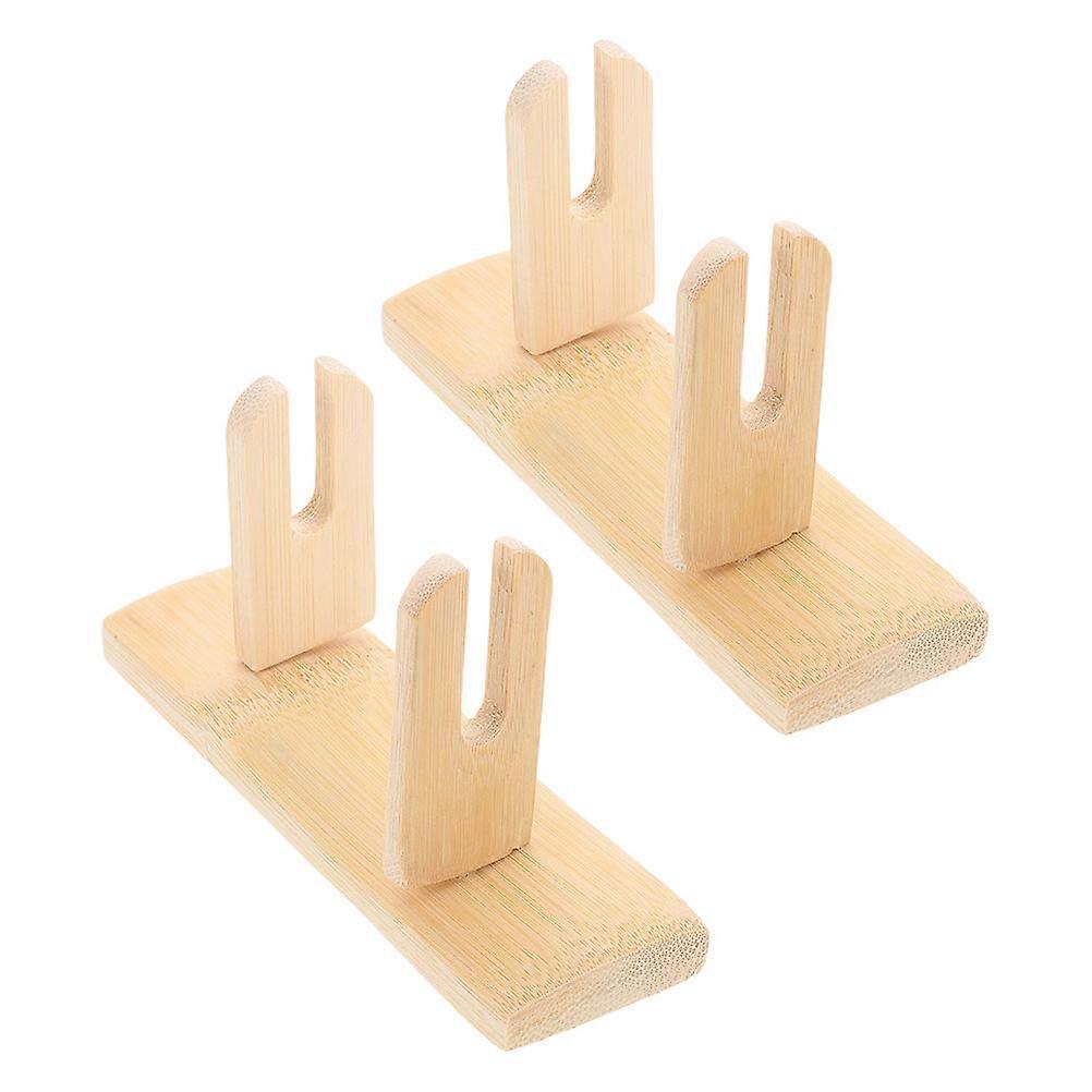 Japanese Fan Wooden Display Stand for Storage 6Pcs Traditional Handheld Fans
