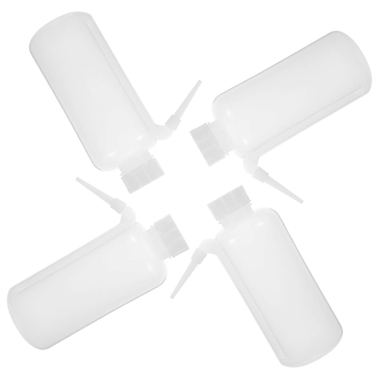 Wide Mouth Squeeze Bottles for Laboratory Use 12Pcs Transparent Polyethylene