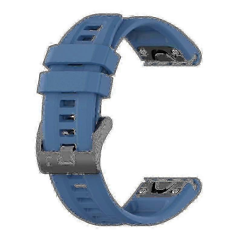 Silicone 26mm Wristband Belt For Garmin Fenix 7x/6x/5x Watch Strap Loop Bracelet