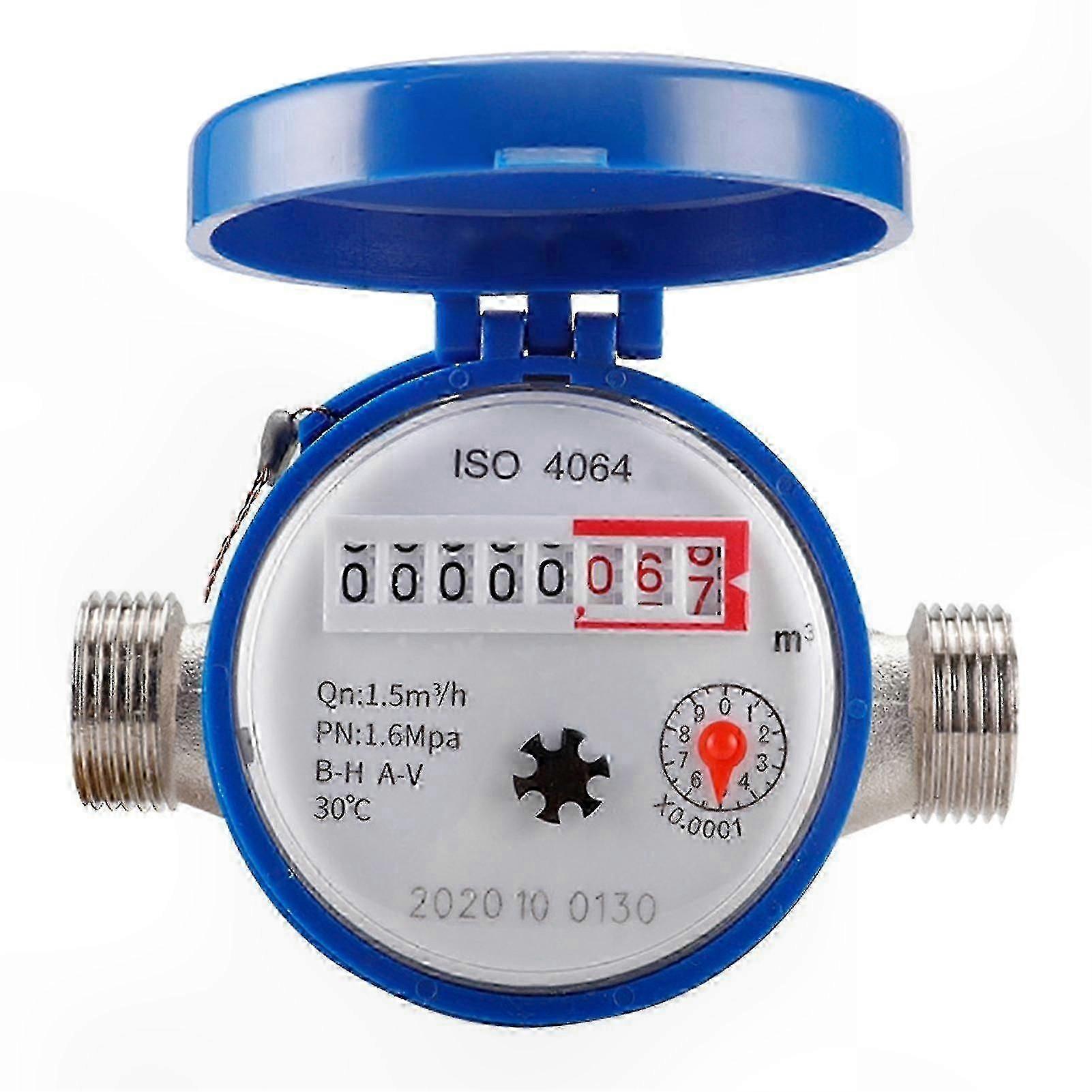 Copper Water Meter Accurate Garden Flow Counter for Qinhai