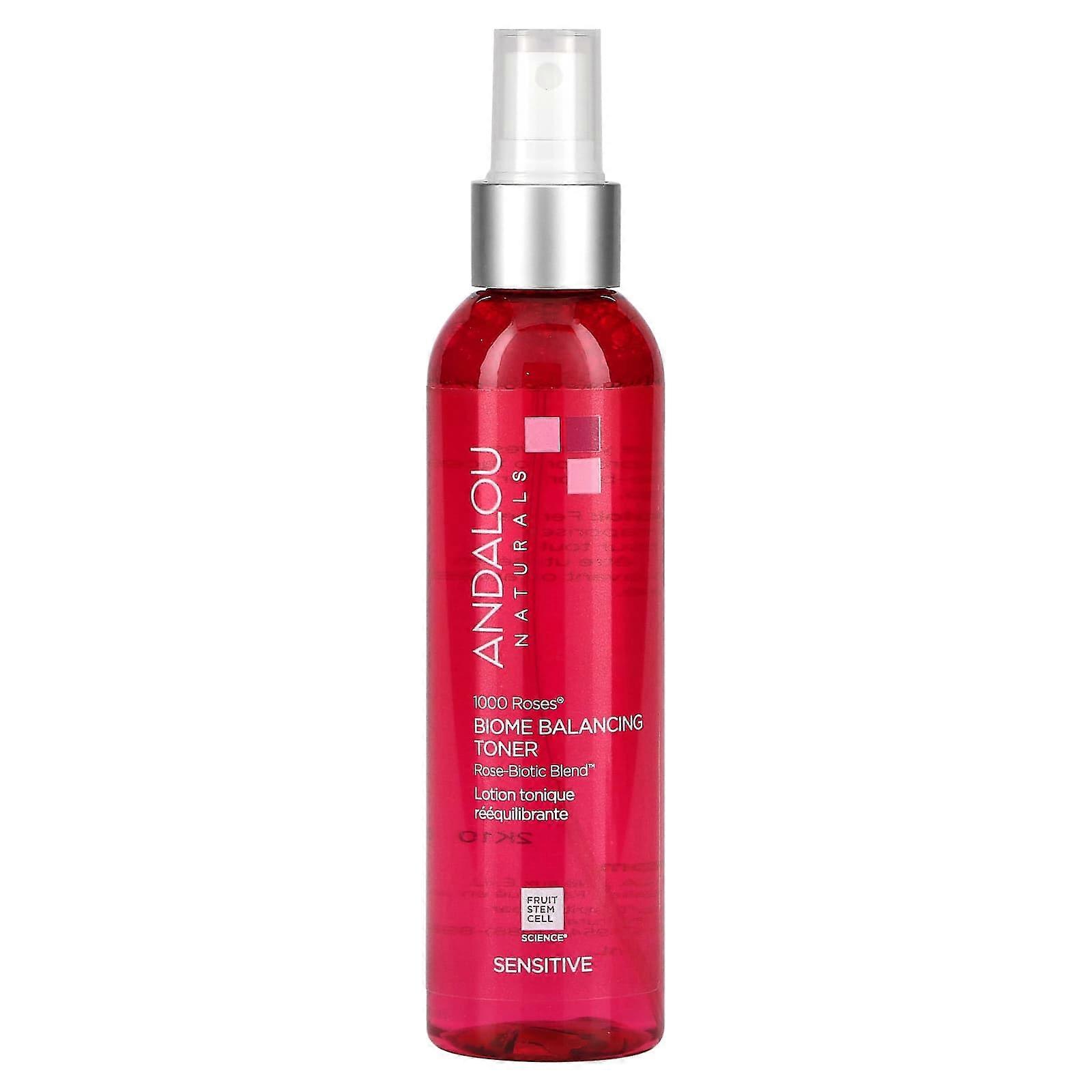 1000 Roses, Biome Balancing Toner, Sensitive, 6 fl oz (178 ml)