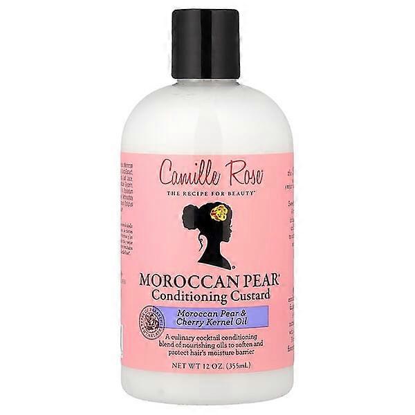 Camille Rose, Moroccan PearÃÂÃÂÃÂÃÂÃÂÃÂÃÂÃÂ®, Conditioning Custard, Moroccan Pear & Cherry Kernel Oil, 12 oz (355 ml)