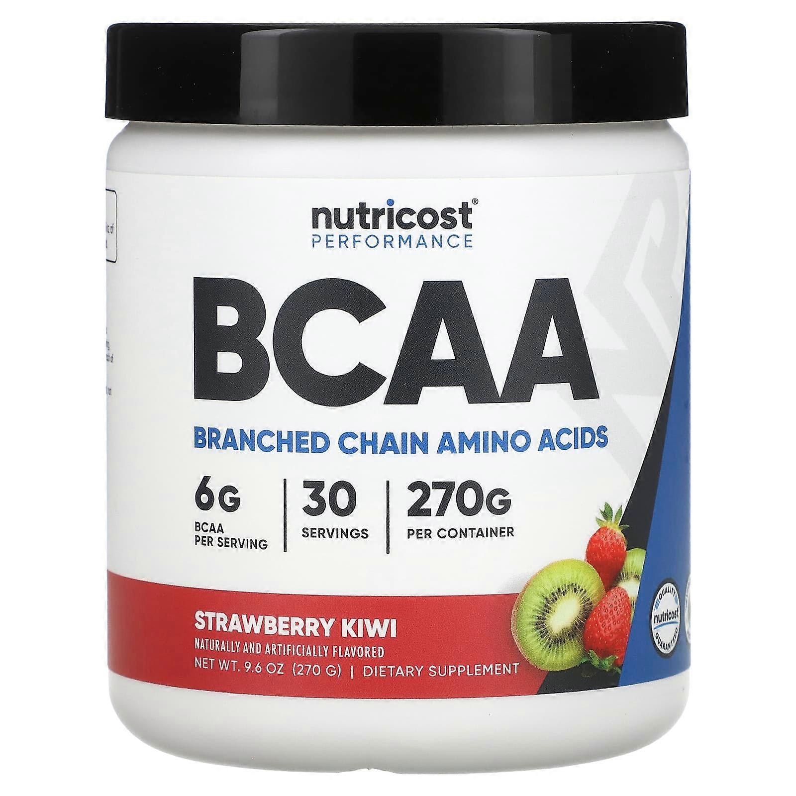 Performance, BCAA, Strawberry Kiwi, 9.6 oz (270 g)