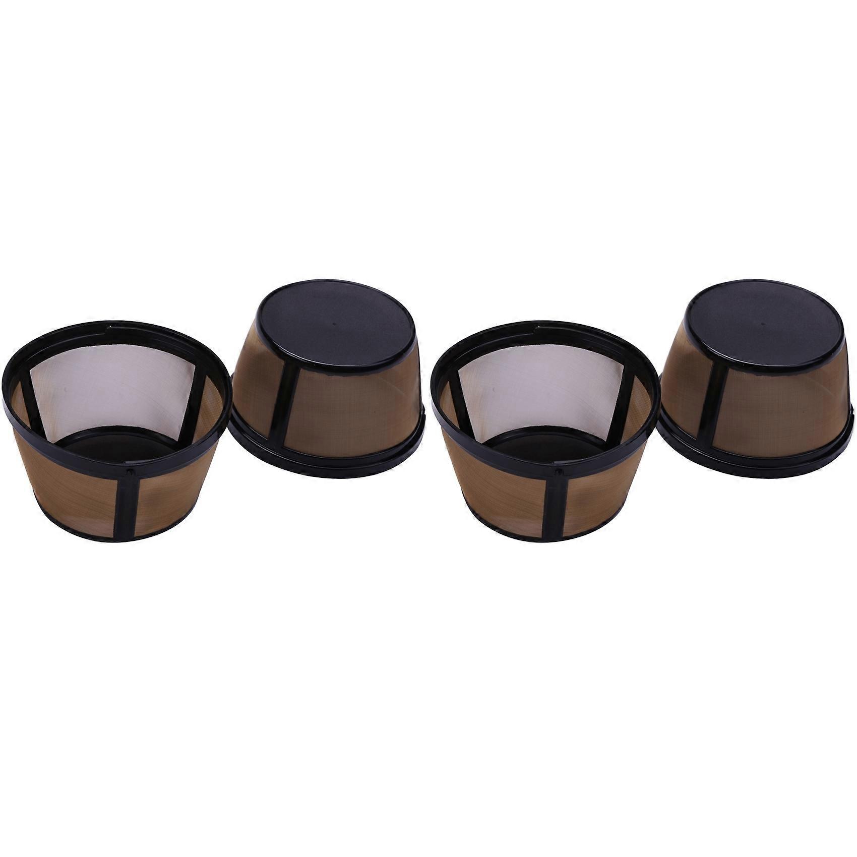 Reusable 4 Cup Basket Mr. Coffee Replacement Coffee Filter -for Mr. Coffee Permanent Coffee Filter (4 Pack])