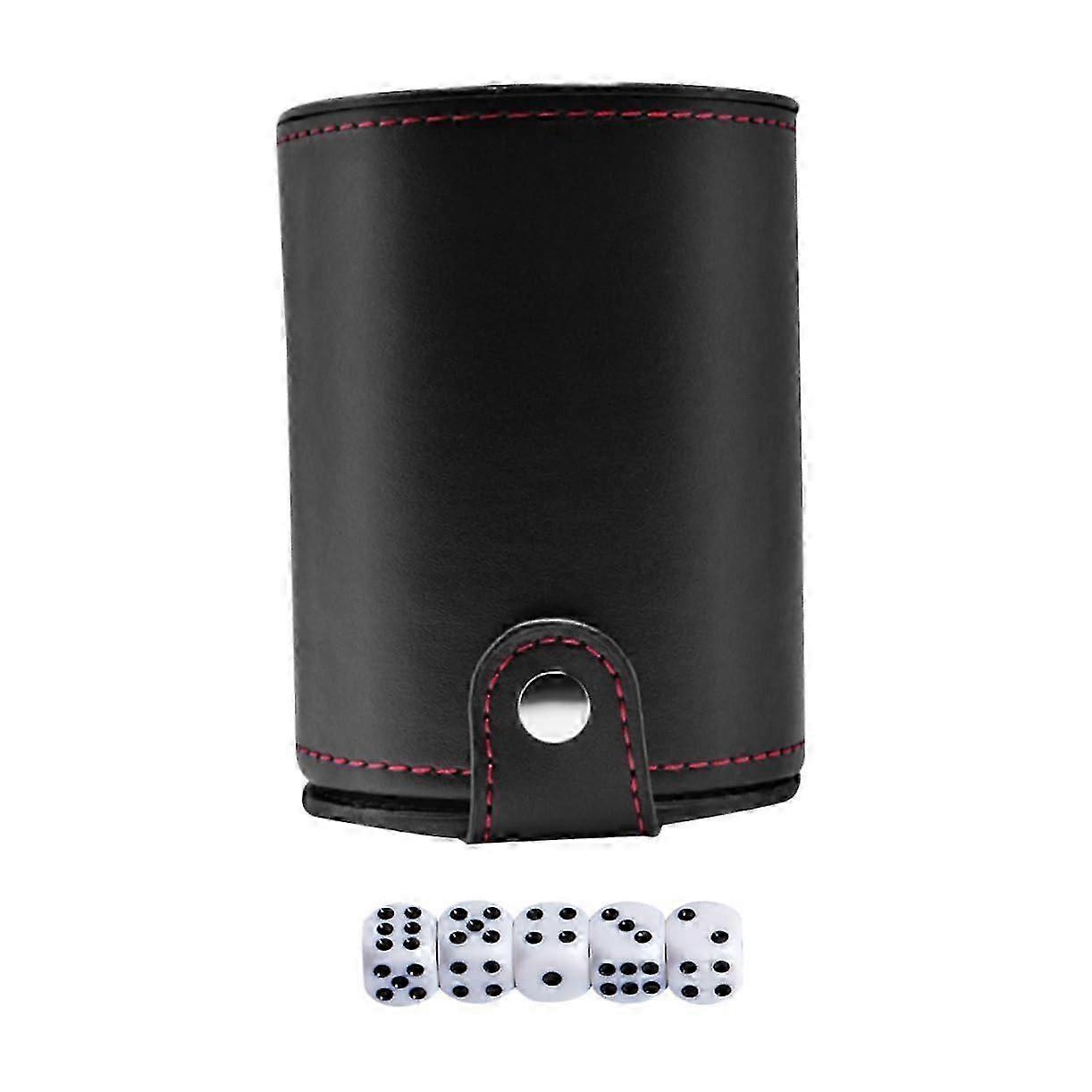 2025 1 Set of Dice Cups Set RPG Game Dice Cups with Lid Container for Party Dice Professional Dice Cup Container for Game Dice Shake Cup  Black