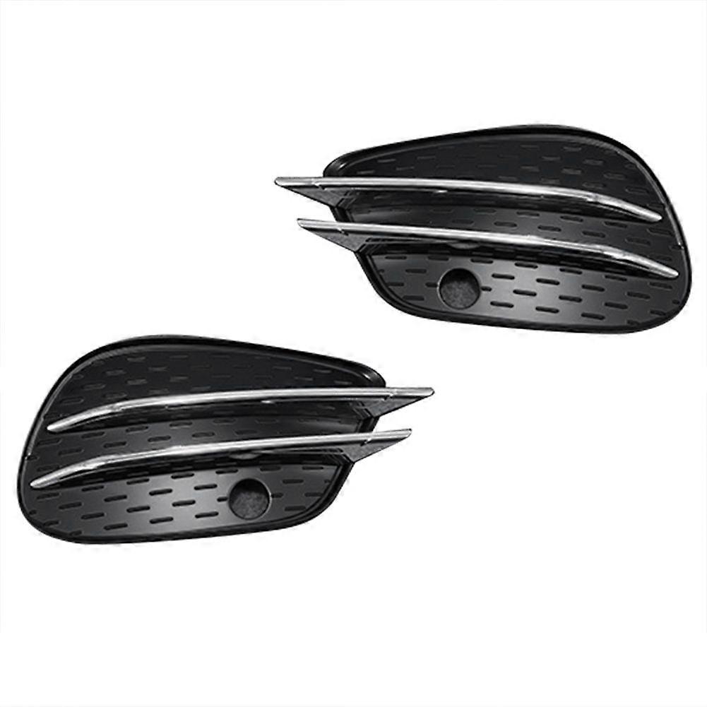 1Pair Front Bumper Fog Lamp Air Knife Trim Cover A
