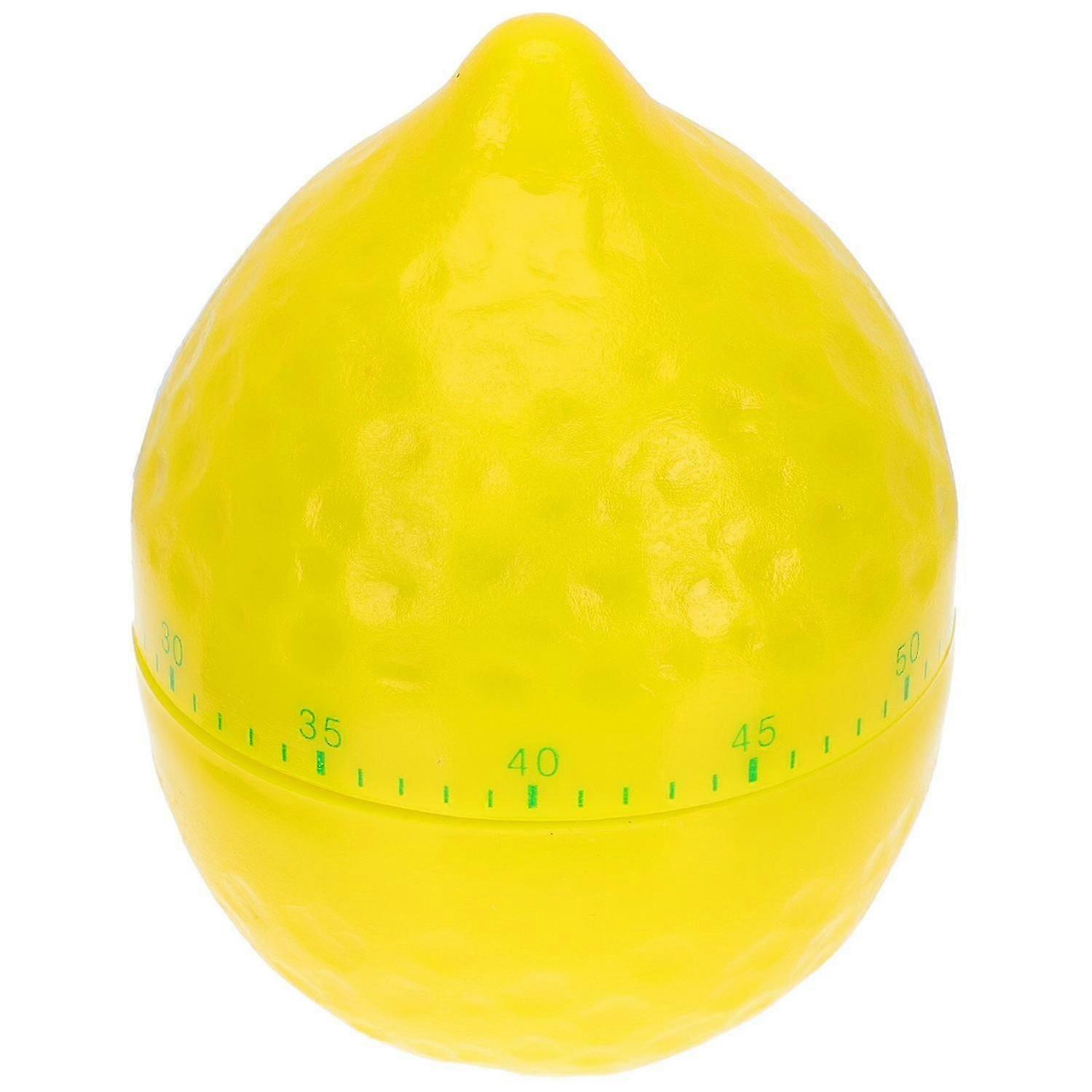 1pc Cooking Timer Manual Mechanical Timer Kitchen Timer Lemon Shape Time Reminder|