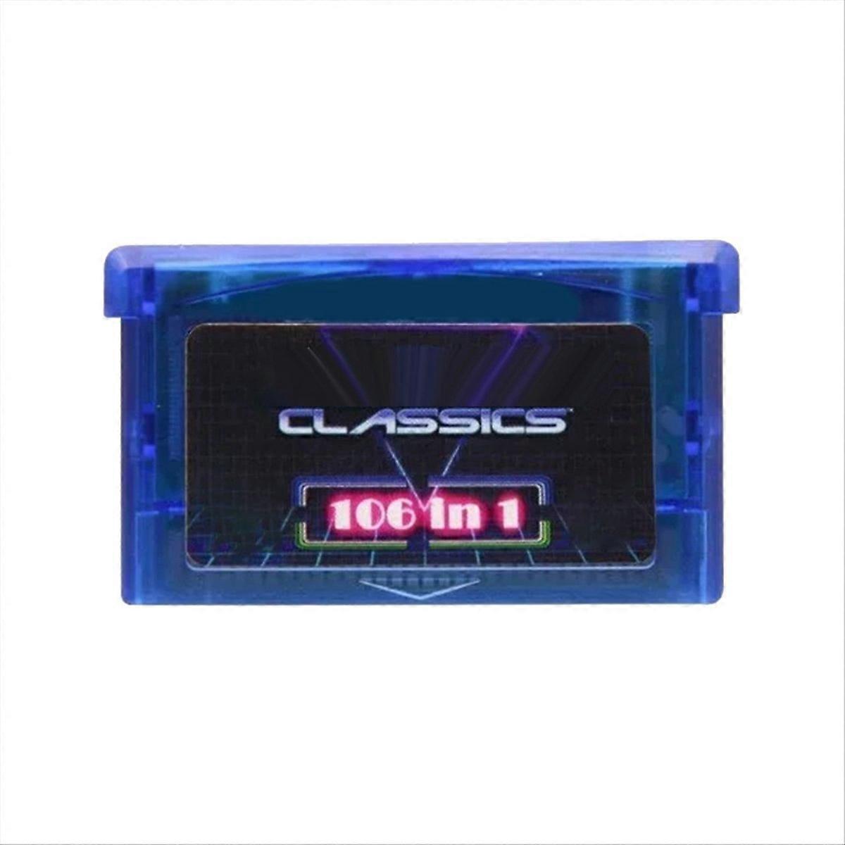 106 in 1 Game Cartridge For SEGA GBA Game Card