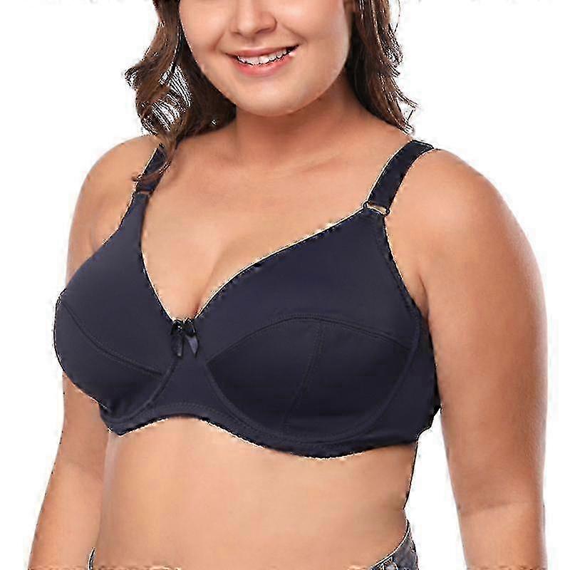 Women Underwire Bra Plus Size Lingerie 85E 90E 95E 100E 105E 110 Dd E Cup Ultra Thin Full Coverage No-Padding Underwear