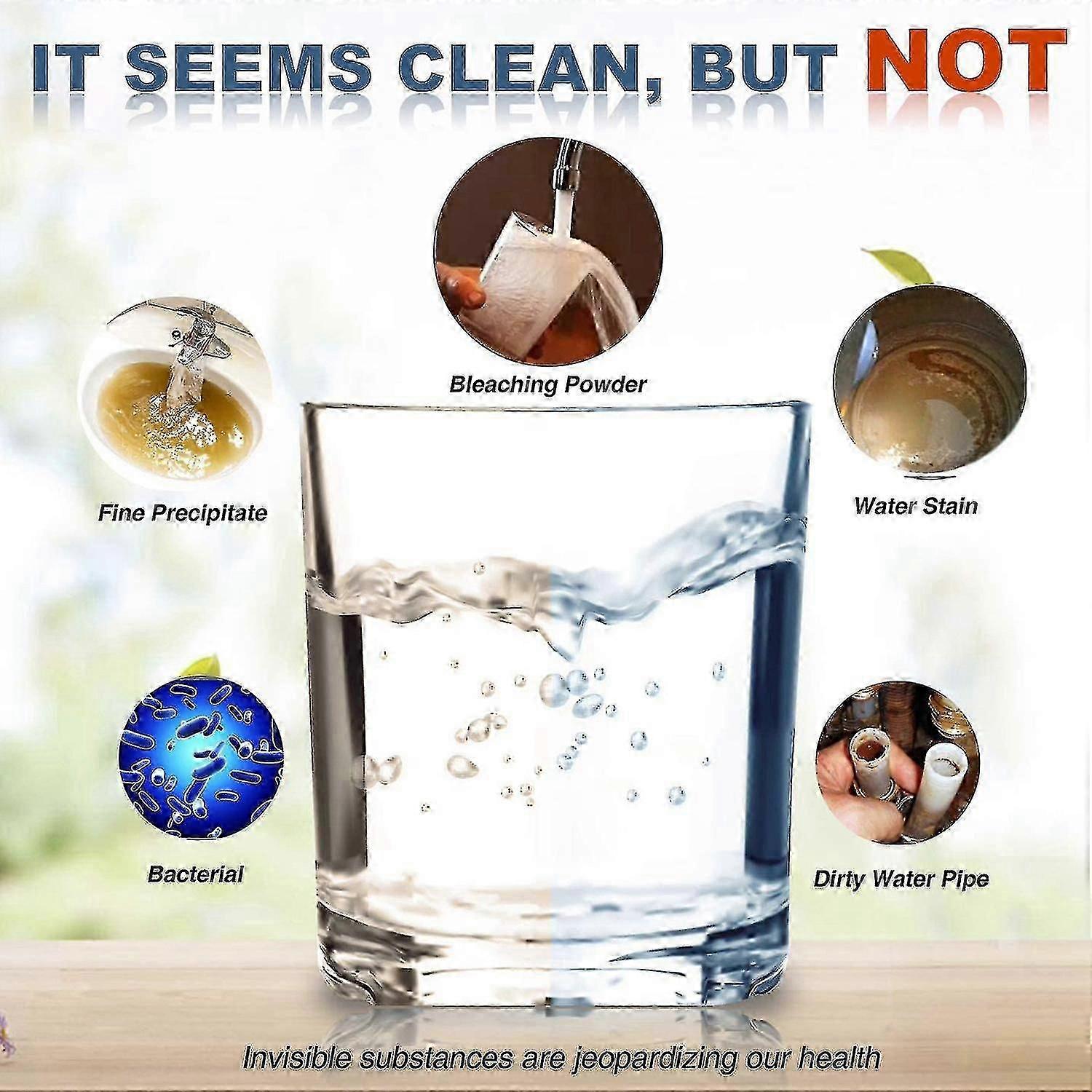 10ミクロン10 "x 2.5"ストリング巻線沈殿物水フィルターカートリッジ、6パック、家全体の堆積物ろ過、ユニバーサル