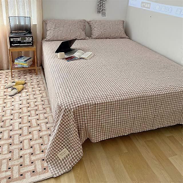 Cotton Flat Sheets SweatAbsorbing Breathable For Single Or Double Beds