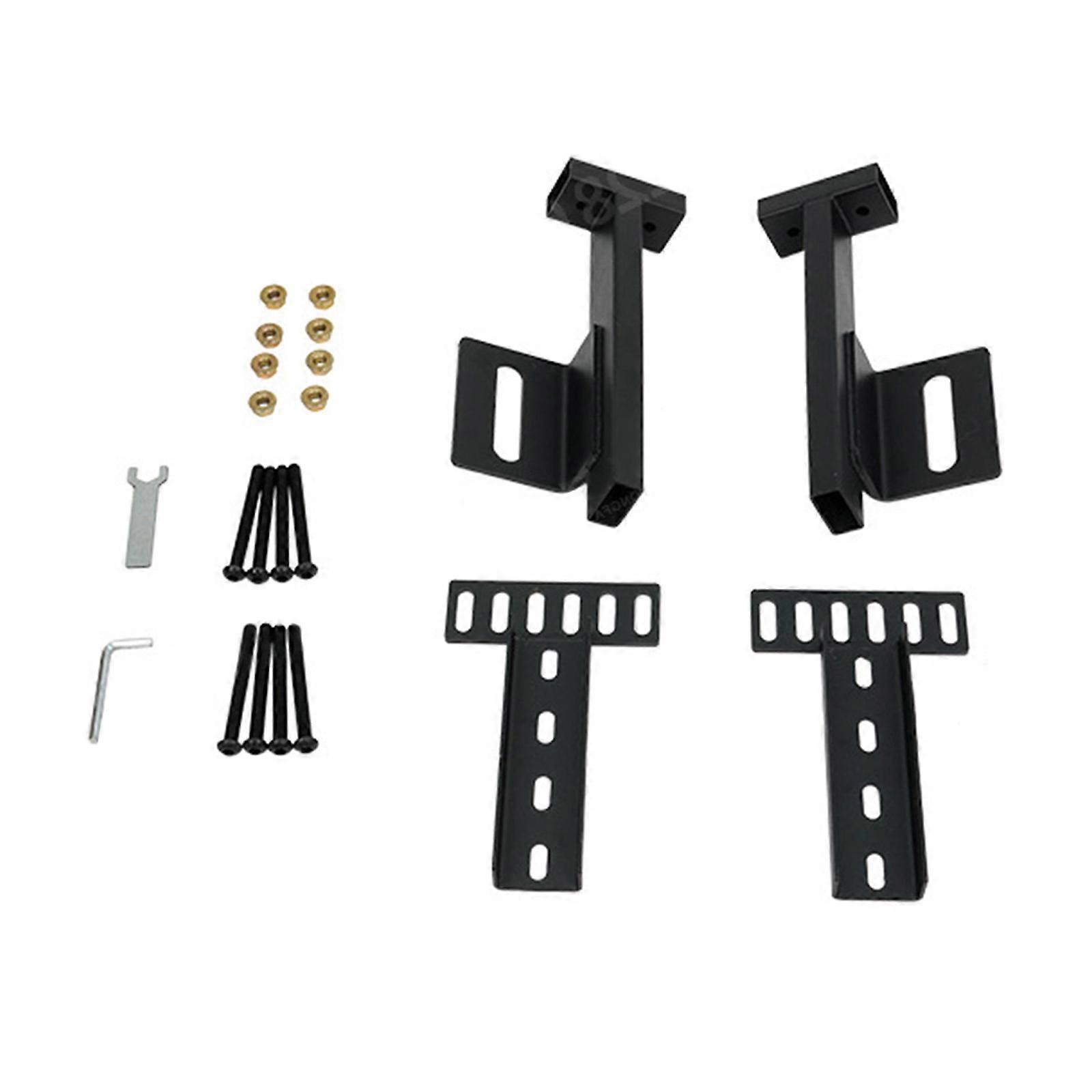 Practical Adjustable Bed Frame Headboard Brackets with Sturdy Carbon Steel Convenient Accessory for Long Time Use Multicolor