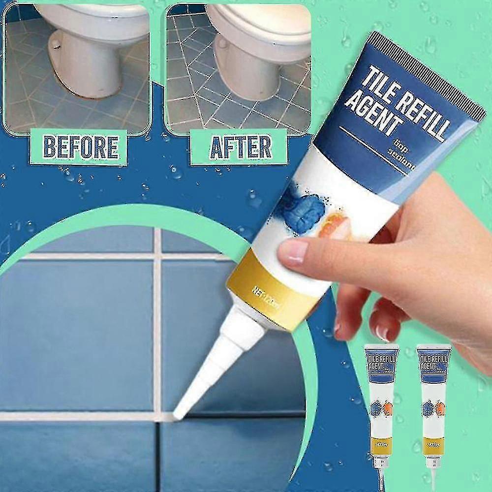 20/120ml Tile Grout Restoring Agent Tile Grout Squeeze Tube Ceramic Tile Grouting Repair
