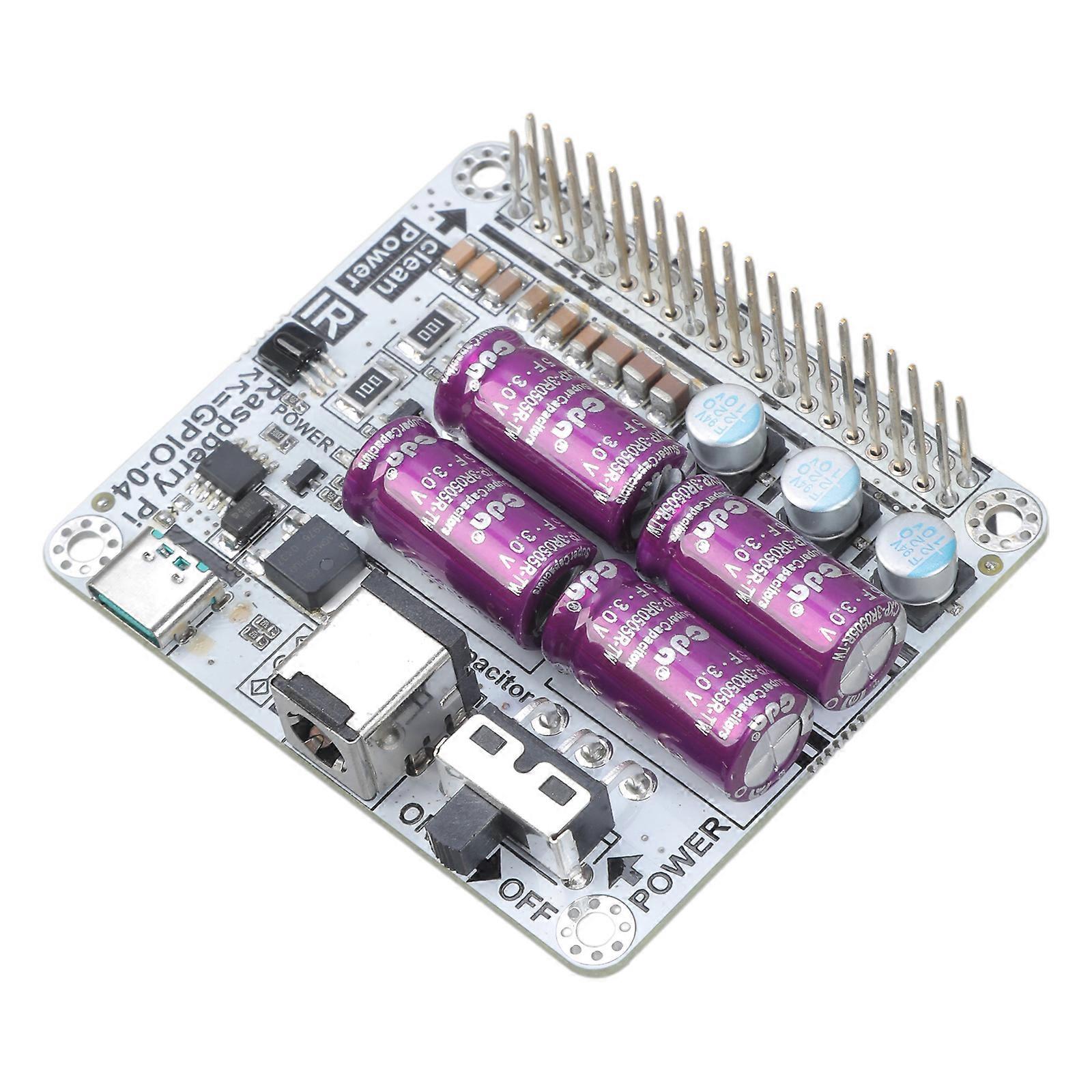 HiFi-Leistungsfilter-Faradkondensator-Platine zur effektiven Stromreinigung für Raspberry Pi Moode Volumio Multicolor