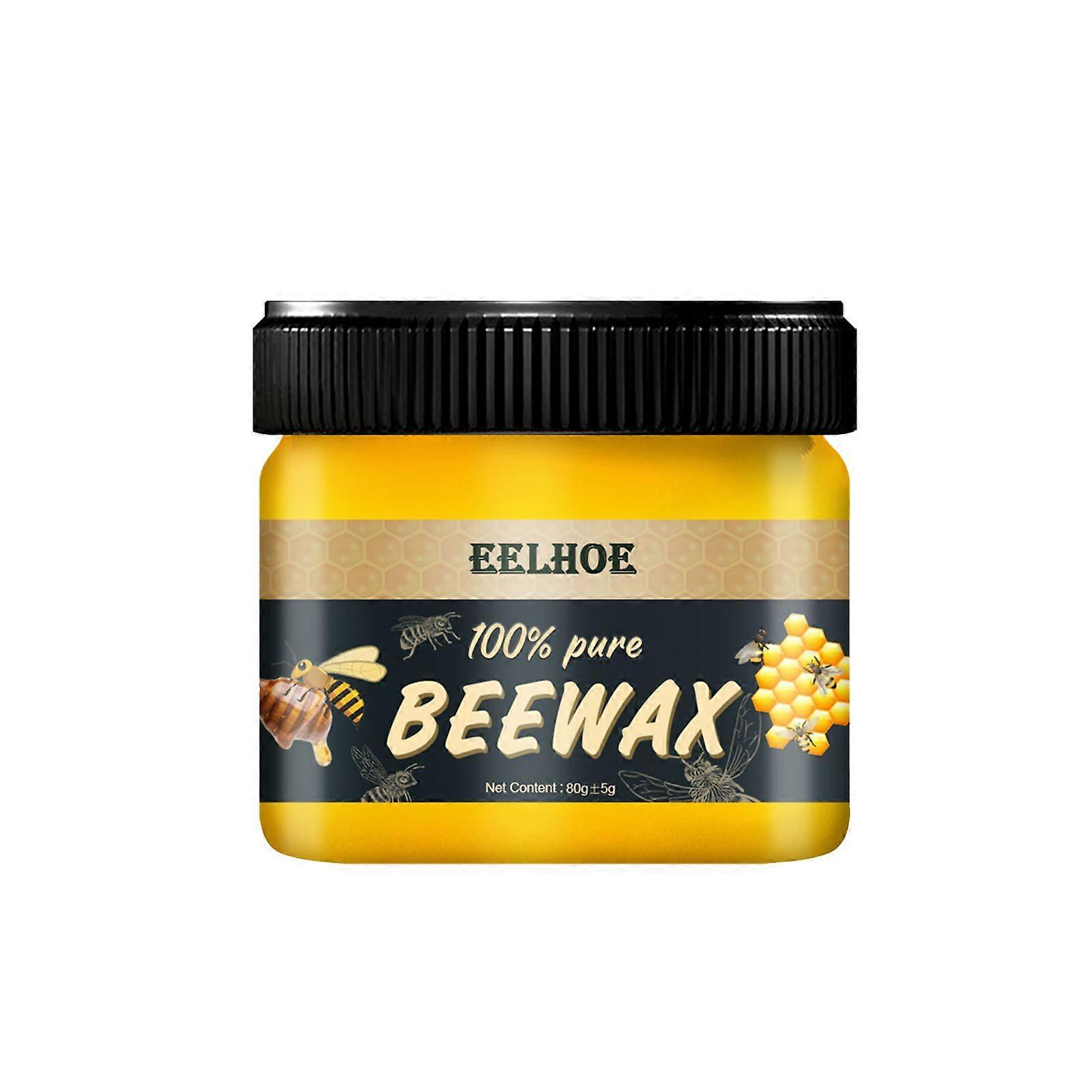 Natural Beeswax Contains Honey