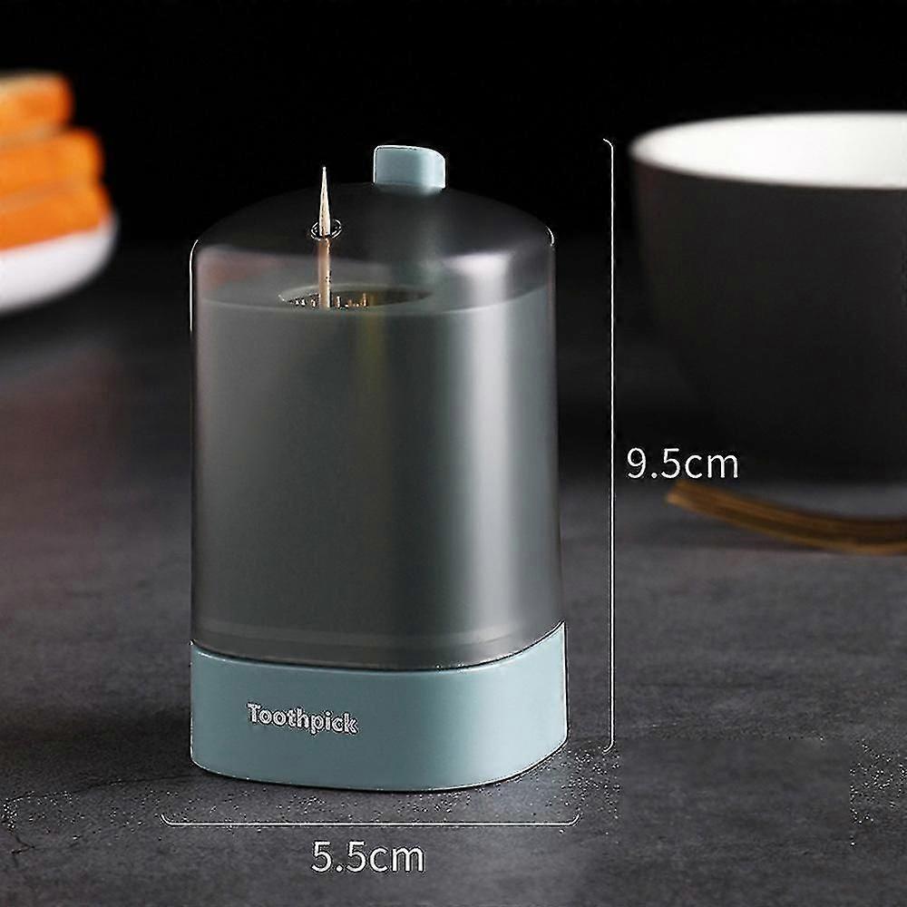 Automatically Pops Up Toothpick Dispenser Case Toothpick Storage Box Home