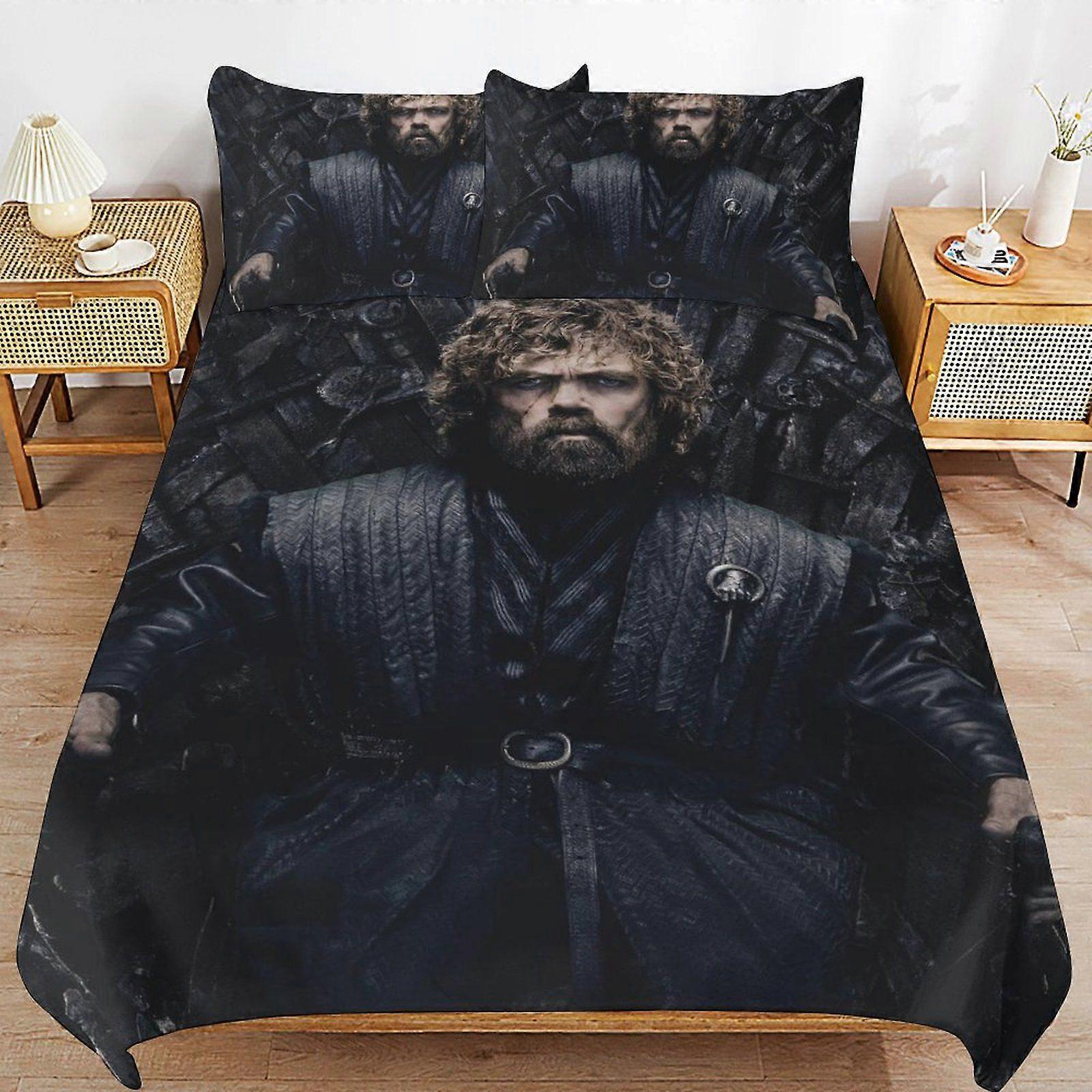 u345 Game of Thrones Hotel Quality Sleep Set Soft Surface Zipper Finish Wrinkle Free Duvet Cover Sets Lifesaver n345
