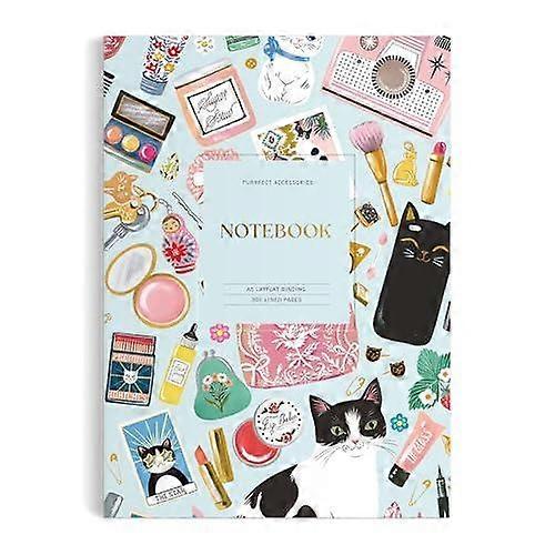 Purrfect Accessories Premium A5 Notebook by Galison Notebook  blank book Book