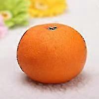 Plastic Artificial Fruit - Tangerine