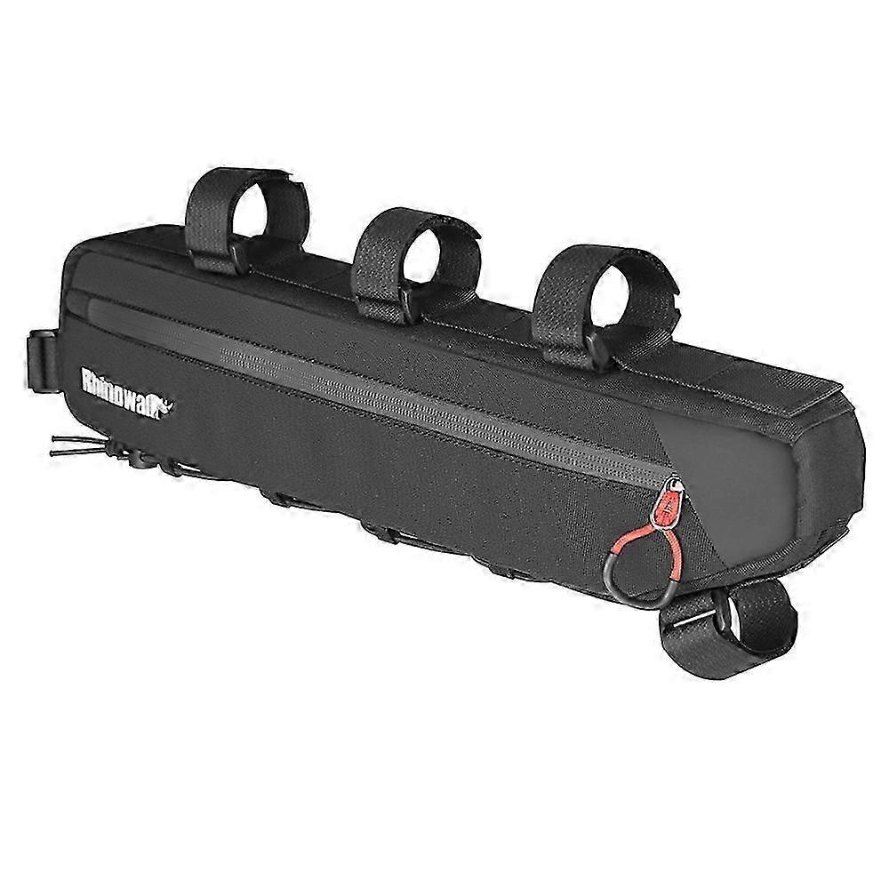 النوع B RHINOWALK X24657 2.1L حقيبة إطار الدراجة دراجة مقاومة للماء تحت أنبوب حقيبة مثلث ، الحجم S: