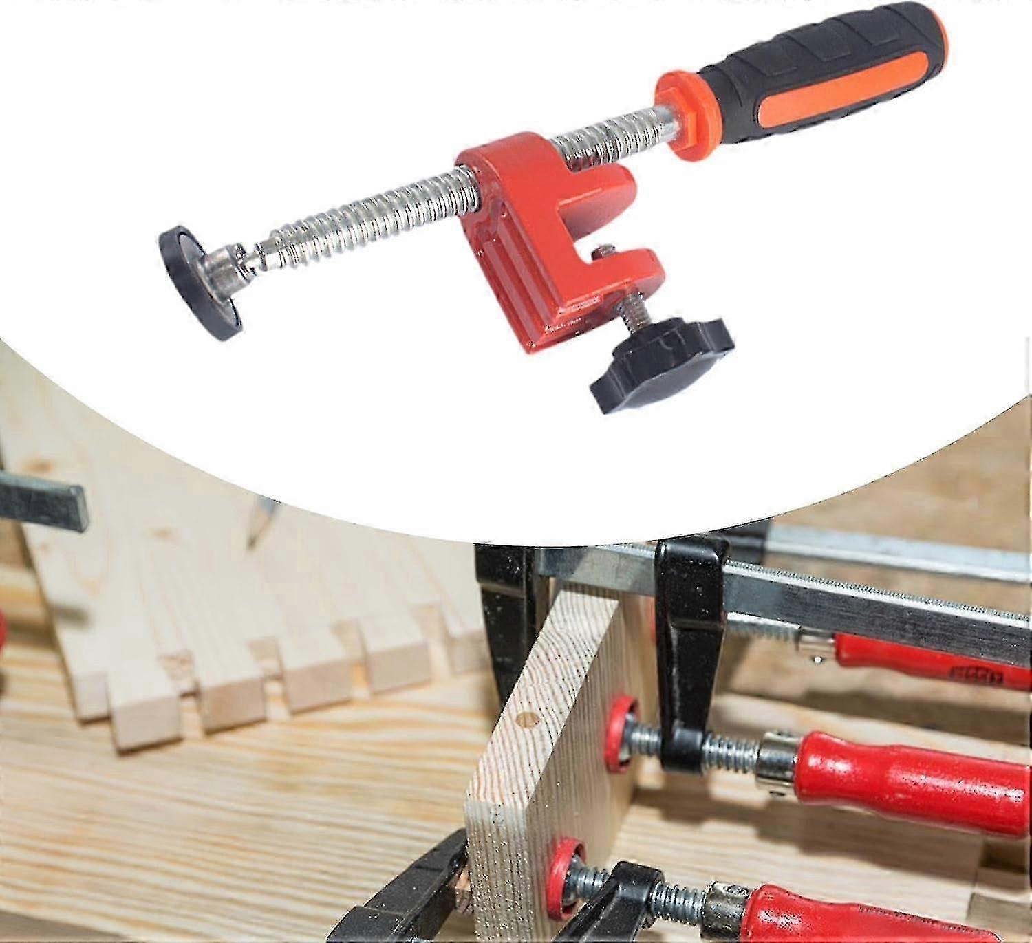 Woodworking Edge Clamp Adjustable Bar Clamp Convenient Woodworking Assembled Auxiliary Tool for Metal Working DIY Crafts 2025